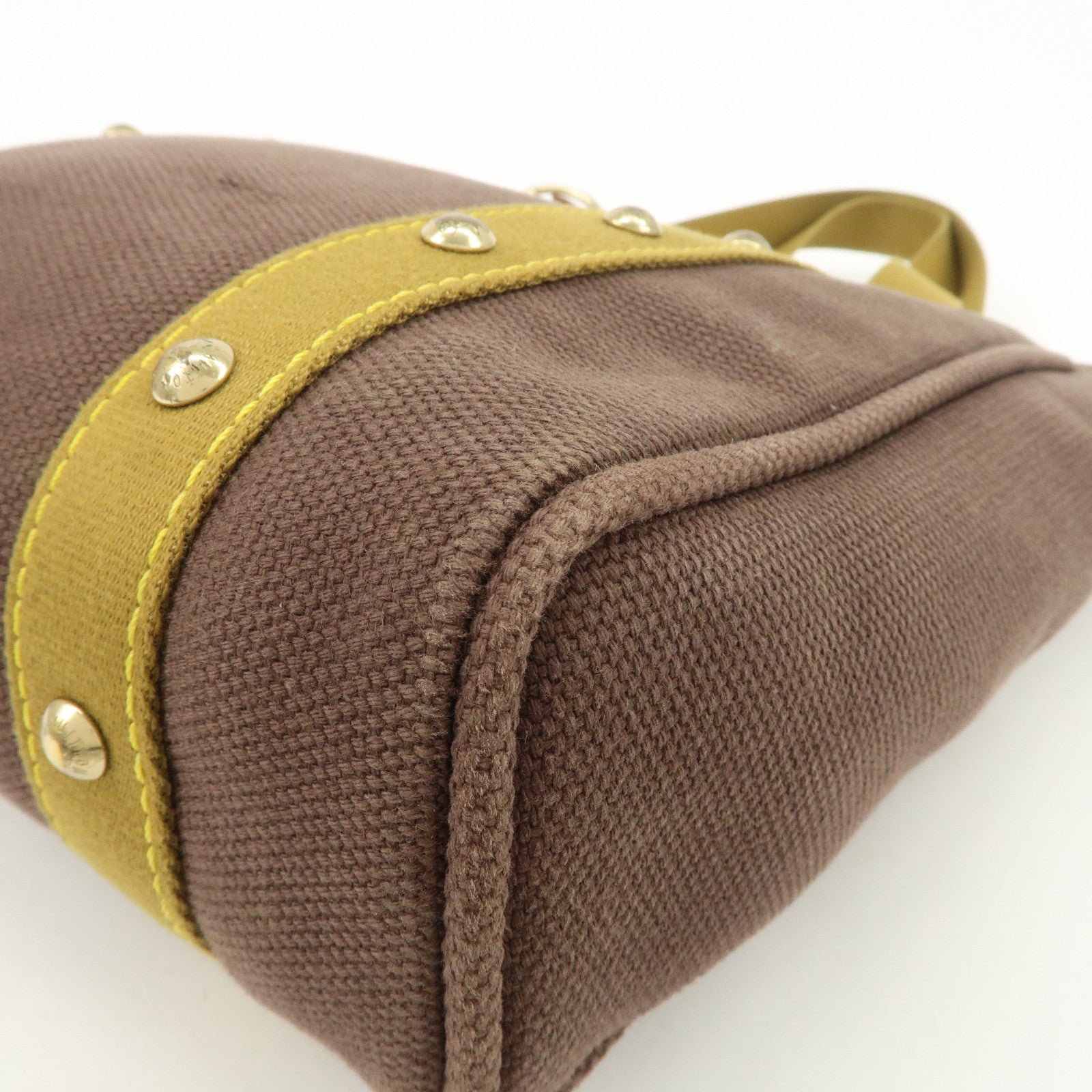 Louis Vuitton Antigua Cabas MM Tote Bag Shoulder Bag Brown M40086