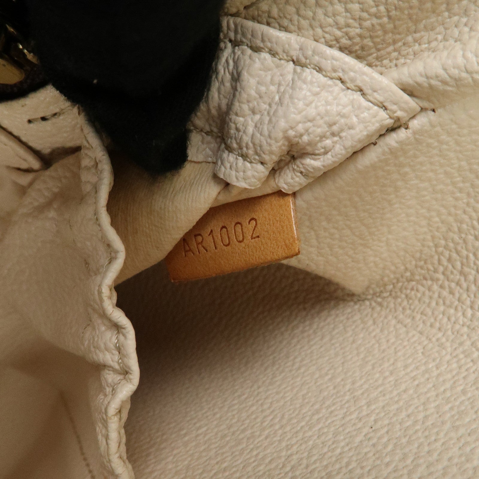 Louis Vuitton Monogram Spontini Hand Bag Brown M47500