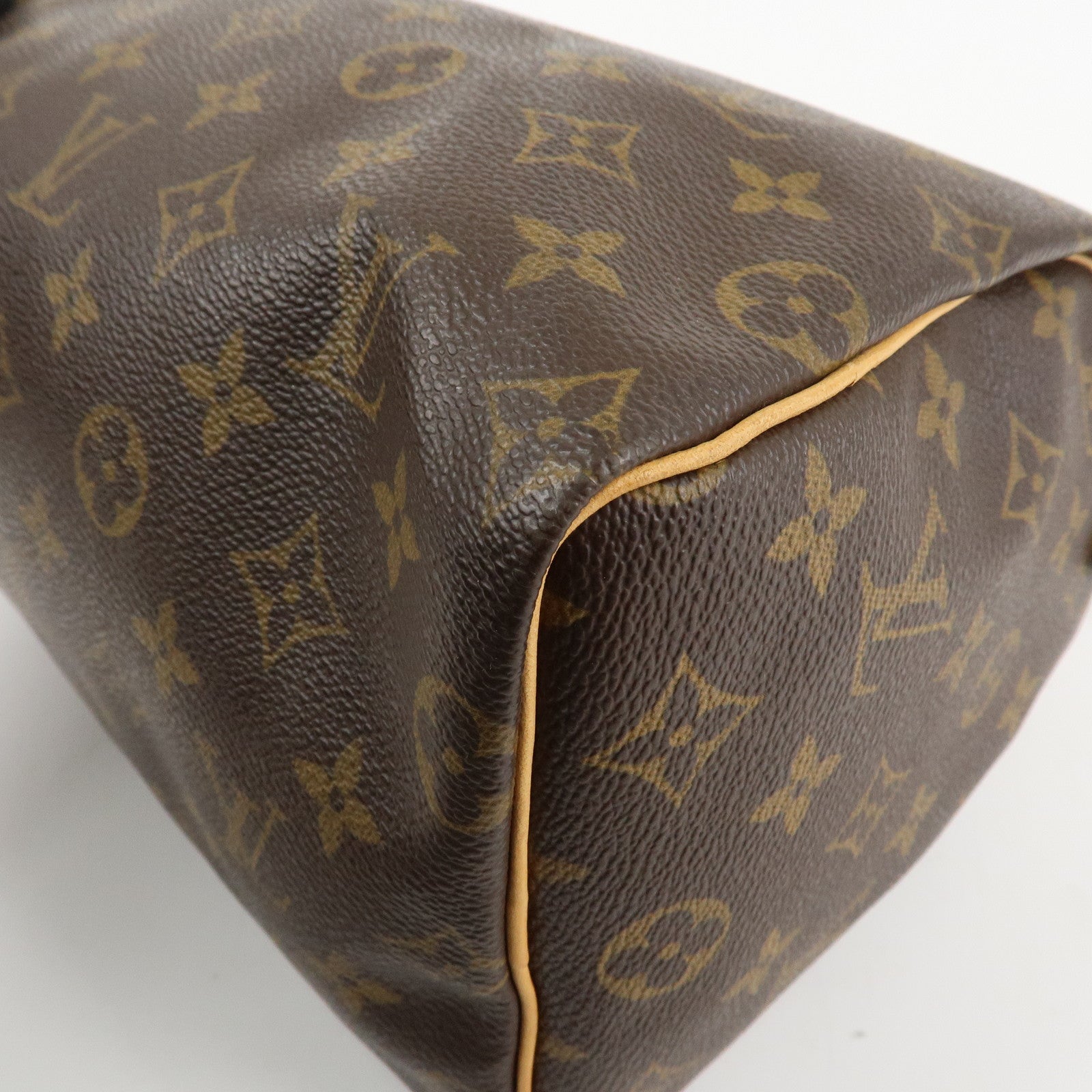 Louis Vuitton Monogram Speedy 25 Hand Bag Boston Bag M41528 Used