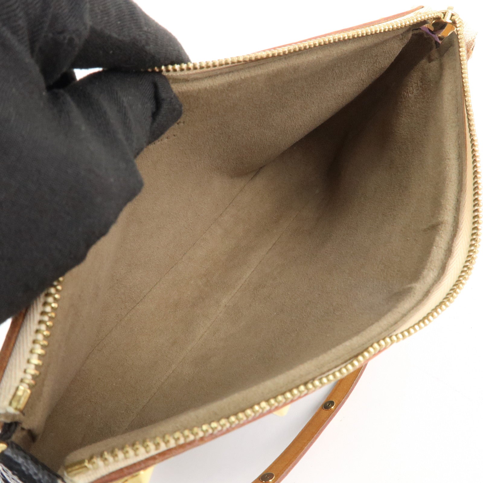 Louis Vuitton Monogram Multicolor Pochette Accessoires Noir M92648 Used