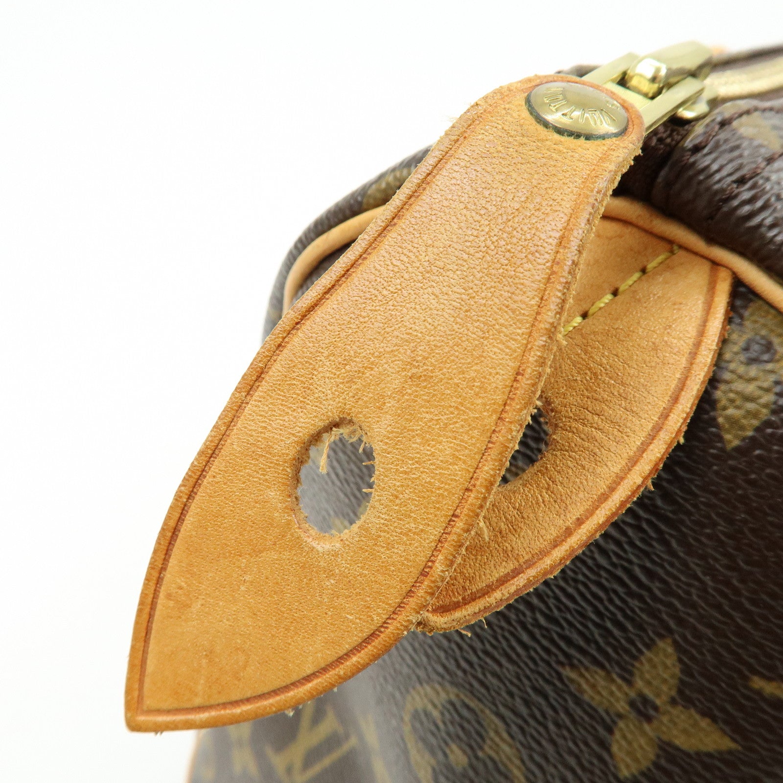 Louis Vuitton Monogram Speedy 30 Boston Bag Hand Bag Brown M41526
