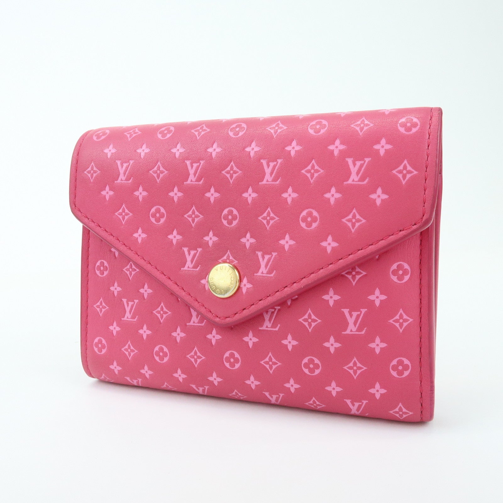 Louis Vuitton Nanogram Portefeuille Victorine Compact Wallet M82234