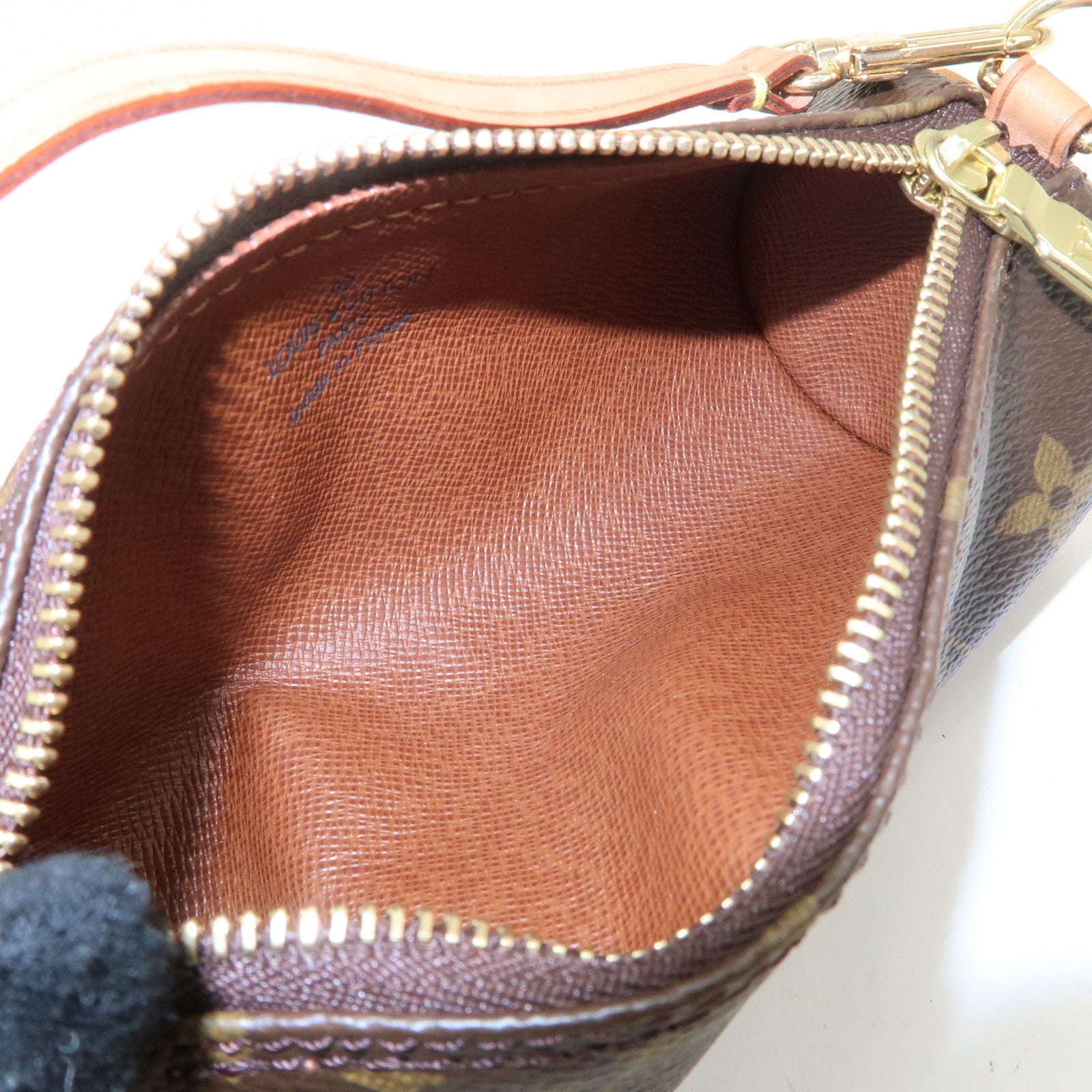 Louis Vuitton Set of 2 Monogram Mini Pouch for Papillon Bag Used