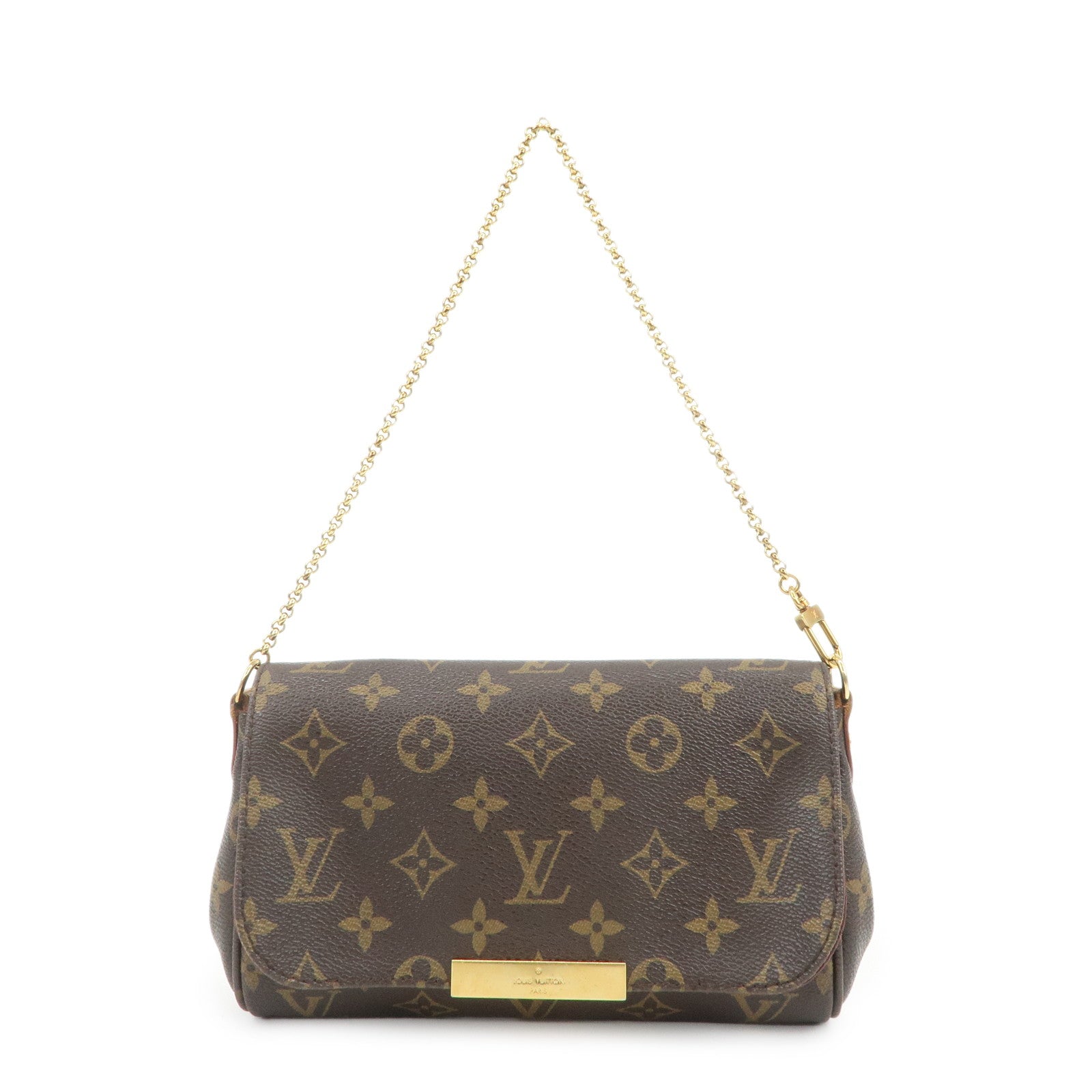 Louis Vuitton Monogram Favorite PM 2Way Shoulder Bag Brown M40717