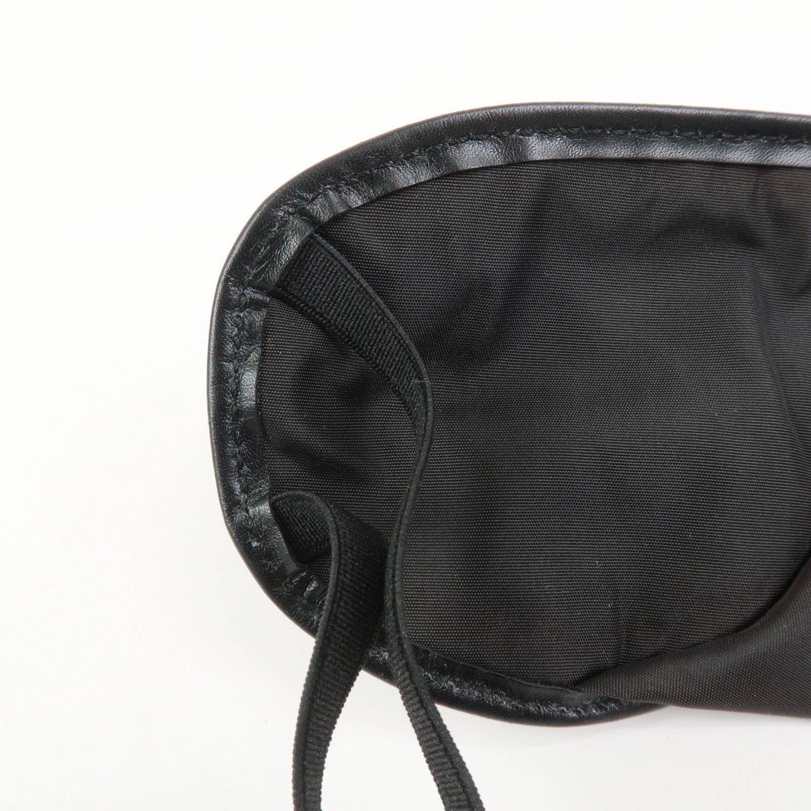 GUCCI GG Nylon Eye Mask Black 039.1034