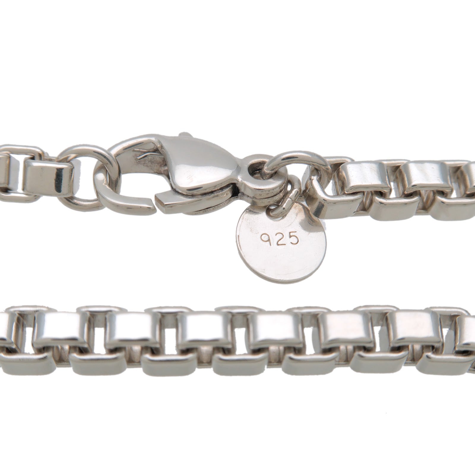 Tiffany&Co. Venetian Link Bracelet SV925 Silver