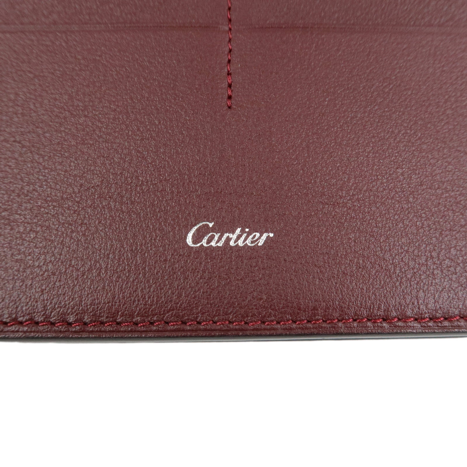 Cartier Must de Cartier International Flap Bi-fold Long Wallet
