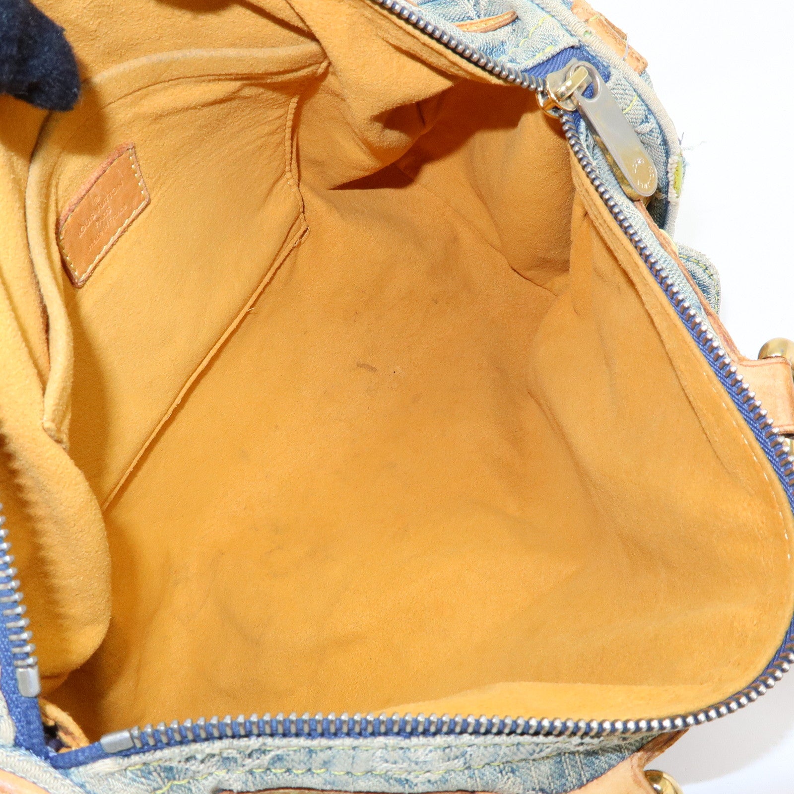 Louis Vuitton Monogram Denim Neo Speedy Boston Bag Blue M95019