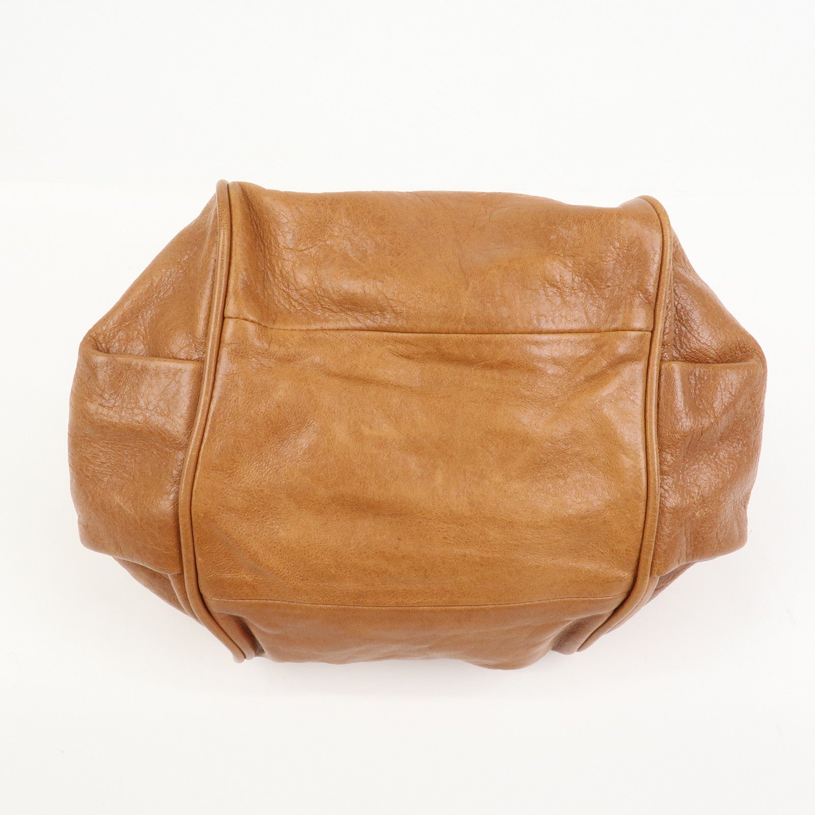 Chloe Ethel Leather 2Way Bag Hand Bag Shoulder Bag Brown