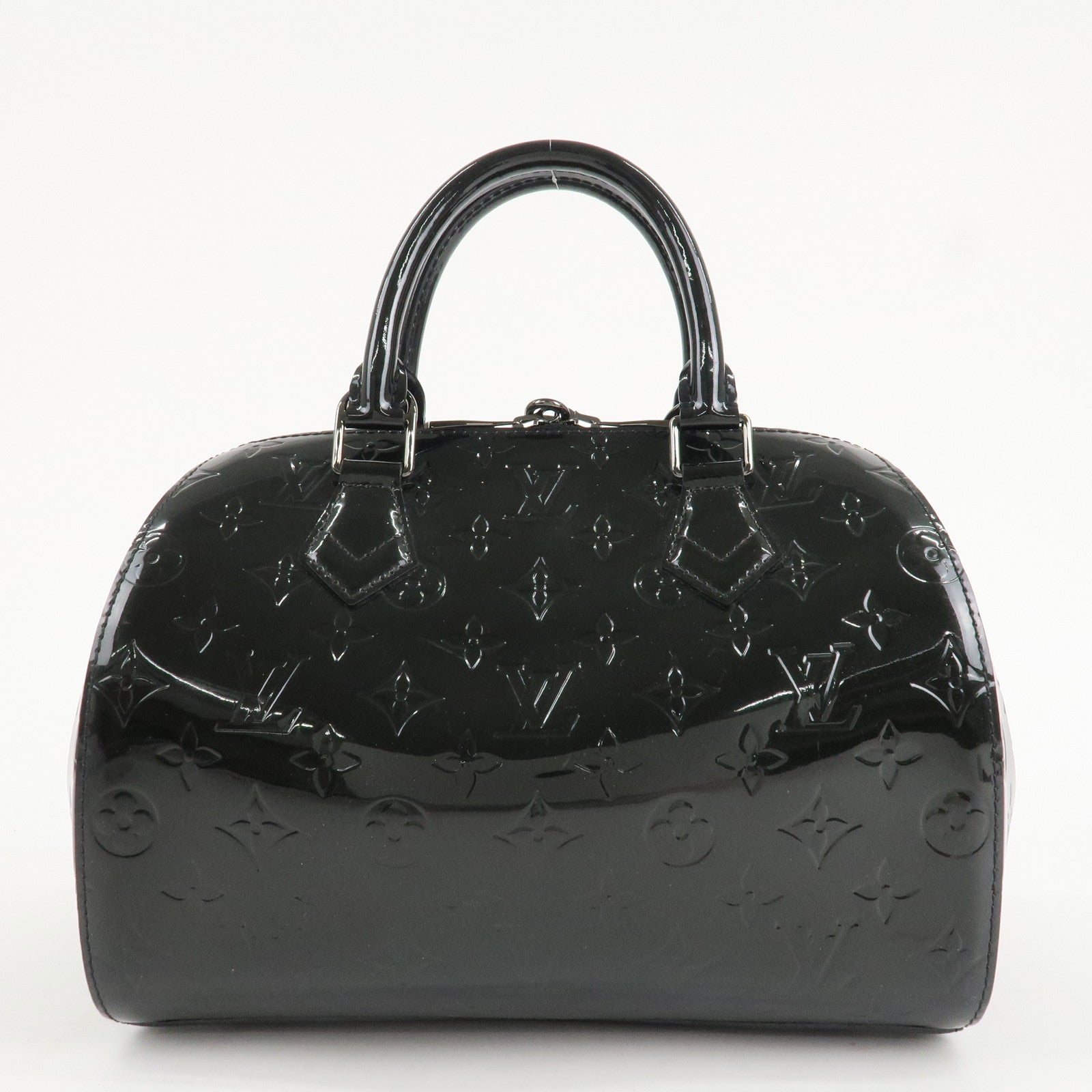 Louis Vuitton Monogram Vernis Leather Montana Hand Bag Noir M90060