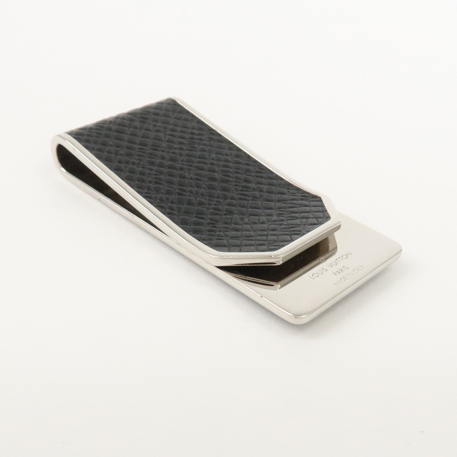 Louis Vuitton Pince Billets Neo LV Club Money Clip Black M00271 Used