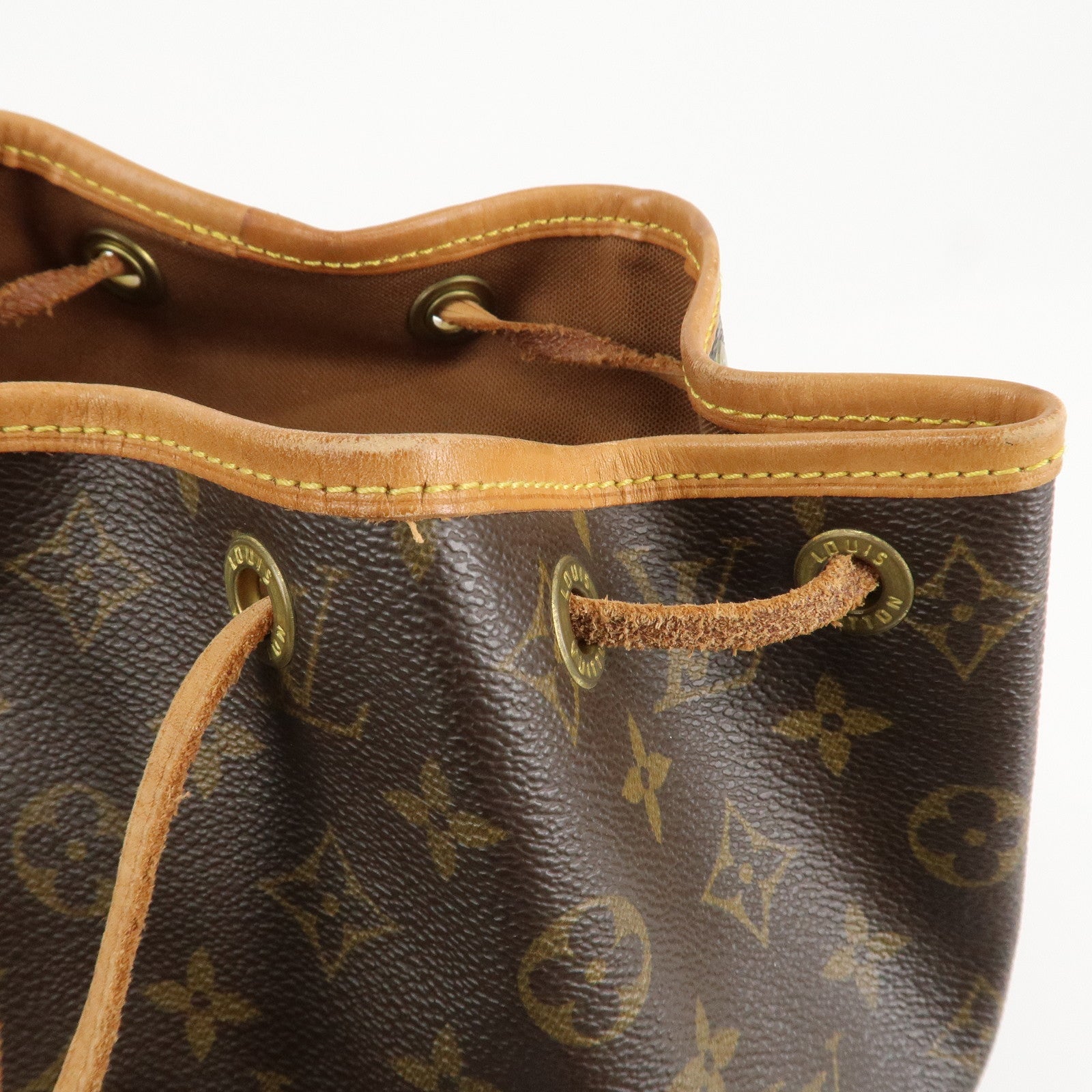 Louis Vuitton Monogram Canvas Montsouris MM Backpack Brown M51136 Used