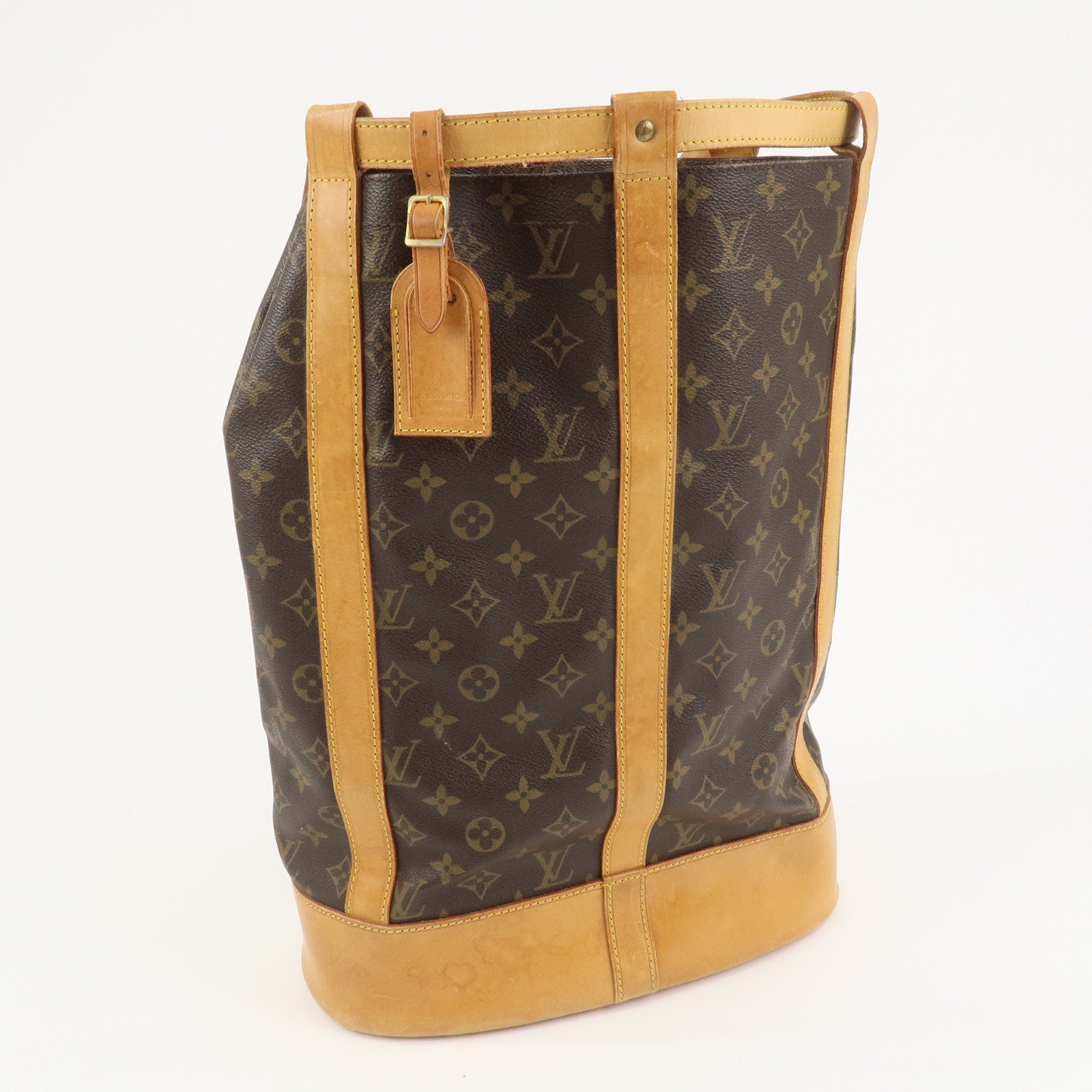 Louis Vuitton Monogram Randonnee GM Shoulder Bag Brown M42244