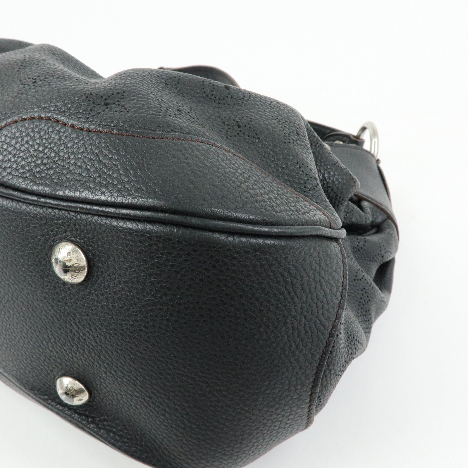 Louis Vuitton Monogram Mahina Solar PM Shoulder Bag Noir M93127