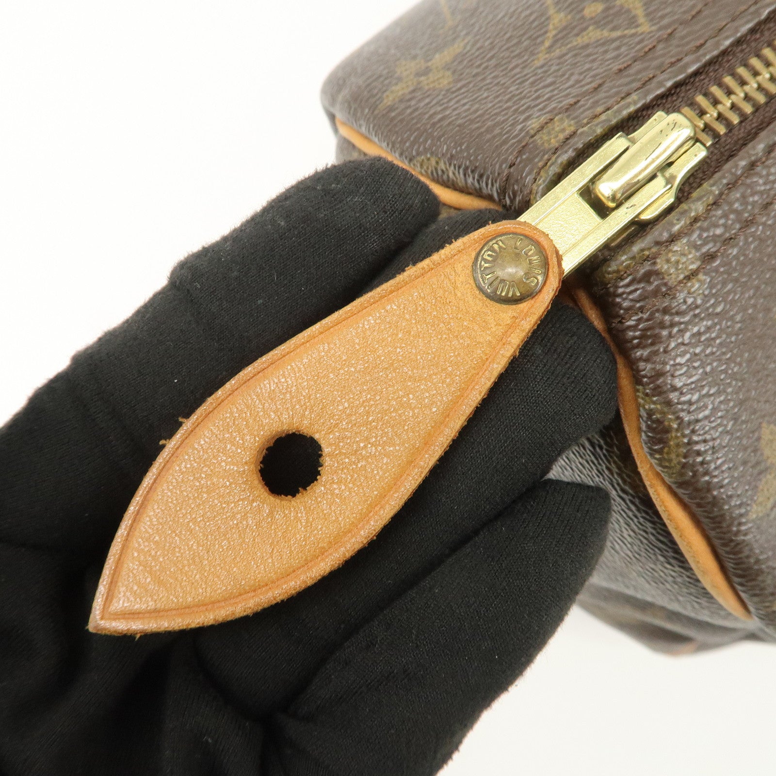 Louis Vuitton Monogram Speedy 30 Boston Bag Hand Bag Brown M41526