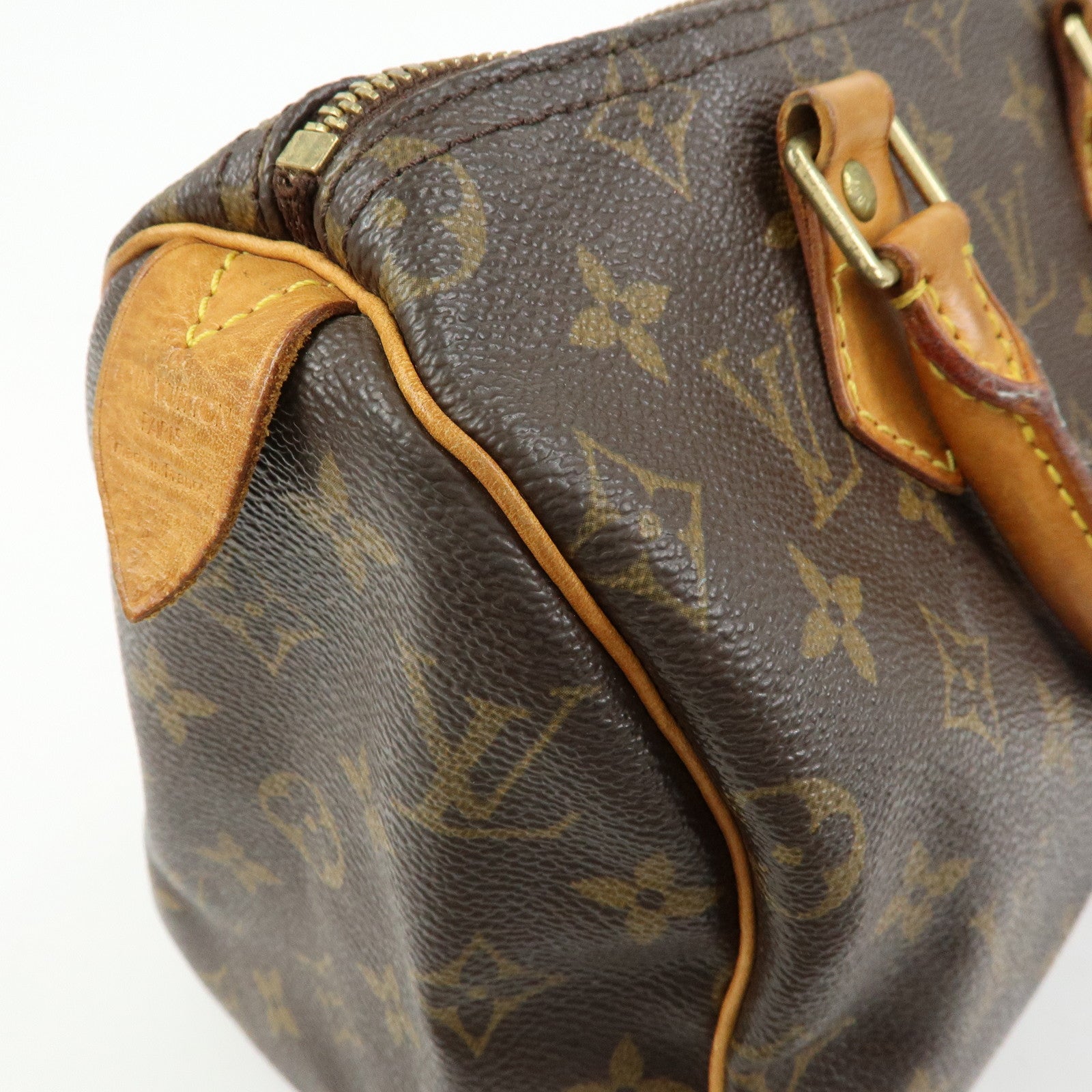 Louis Vuitton Monogram Speedy 25 Boston Bag Hand Bag Brown M41528