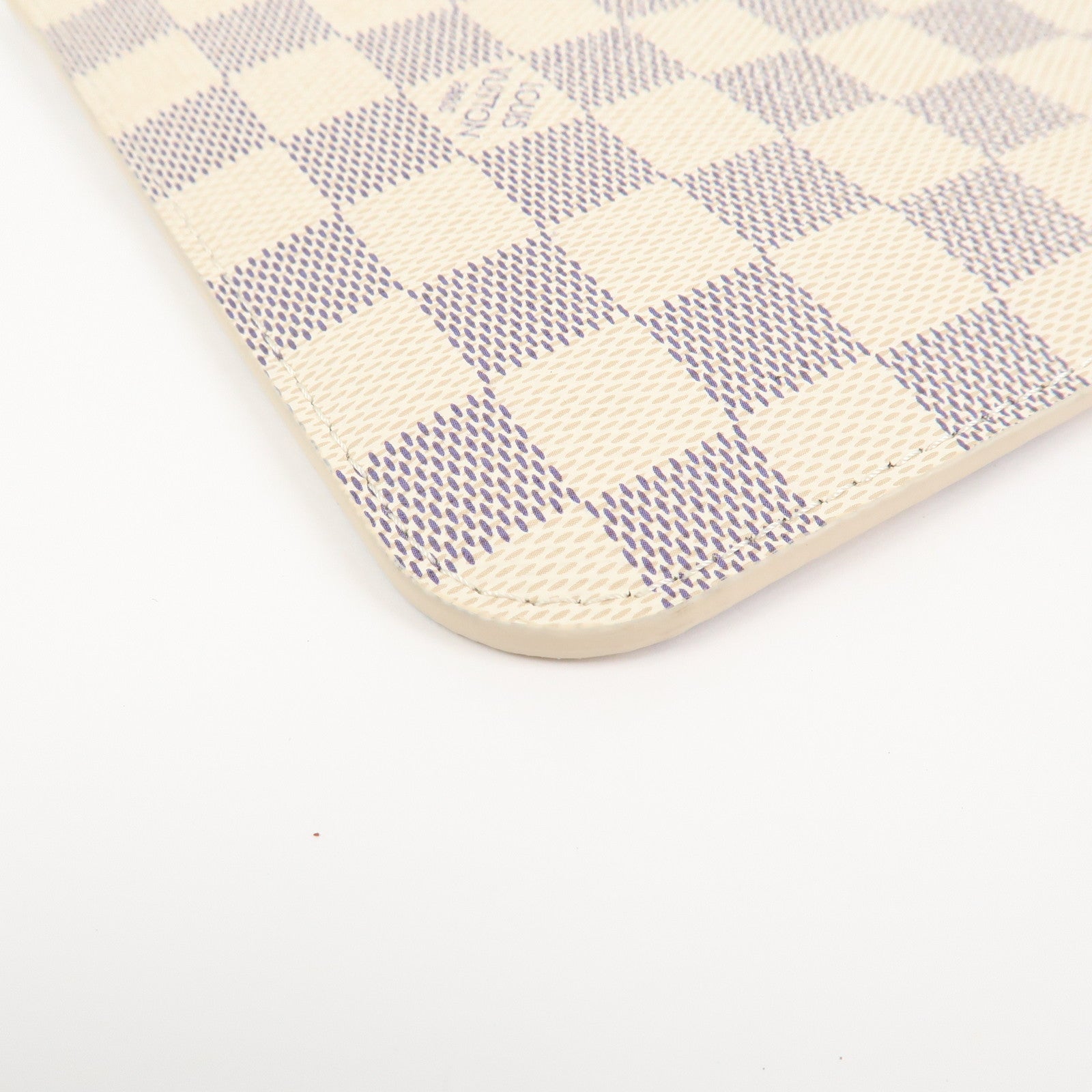 Louis Vuitton Damier Azur Canvas Pouch for Neverfull MM Tote Bag