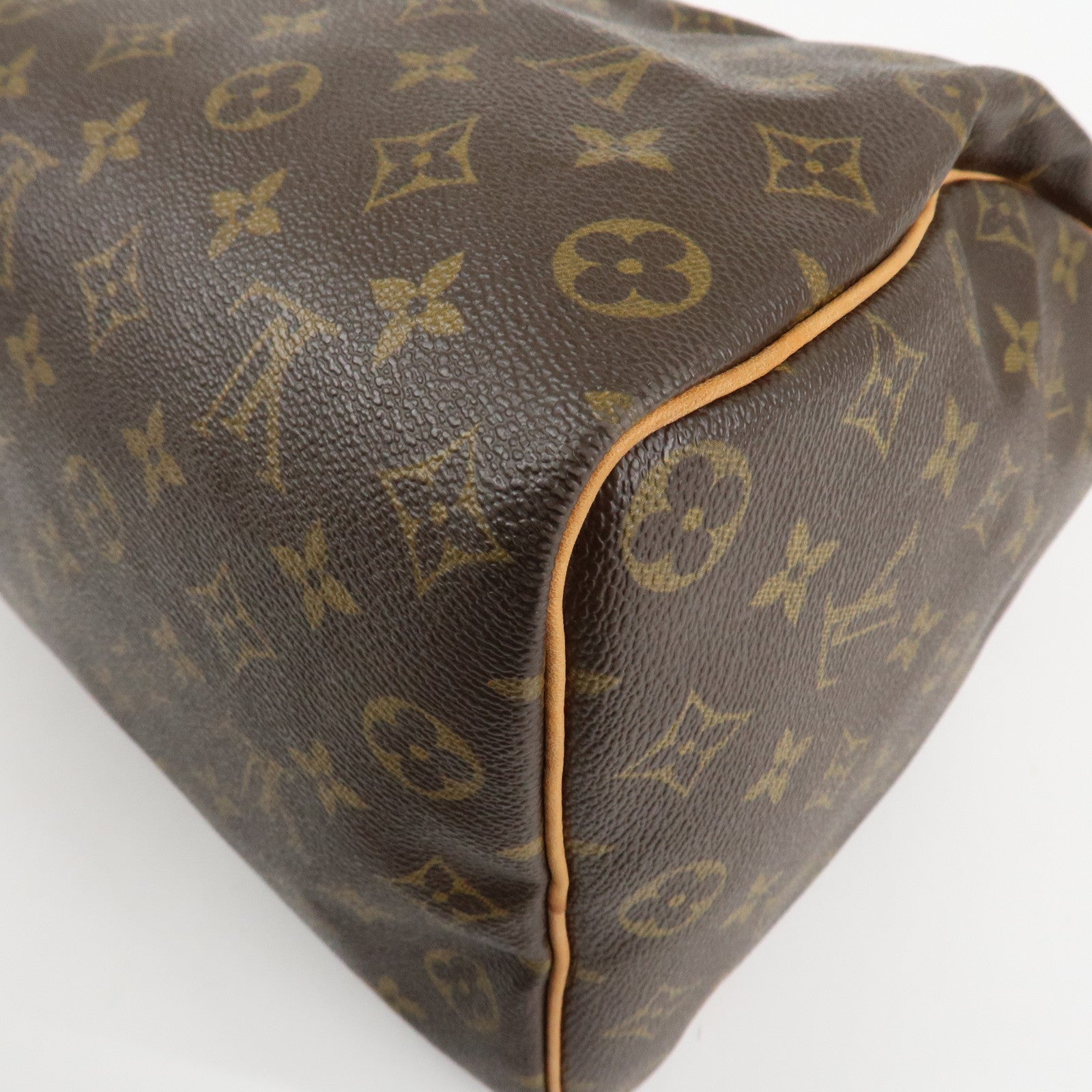 Louis Vuitton Monogram Speedy 35 Hand Bag Boston Bag M41524 Used