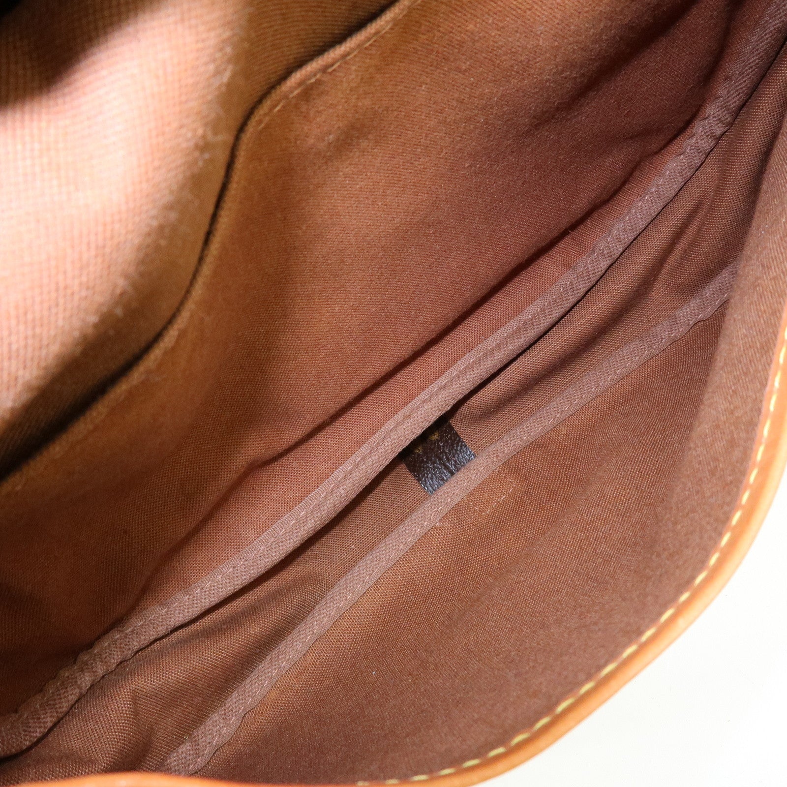 Louis Vuitton Monogram Saumur 30 Canvas Shoulder Bag Brown M42256