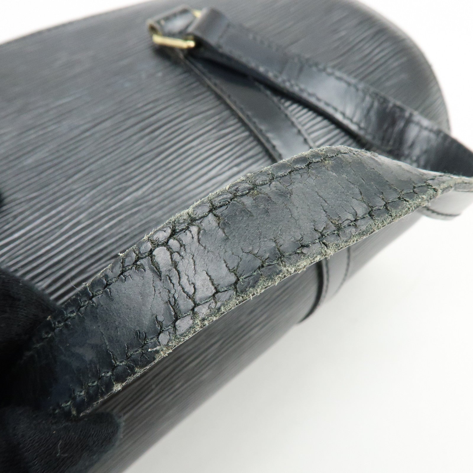 Louis Vuitton Epi Soufflot Shoulder Bag Hand Bag Noir M52222