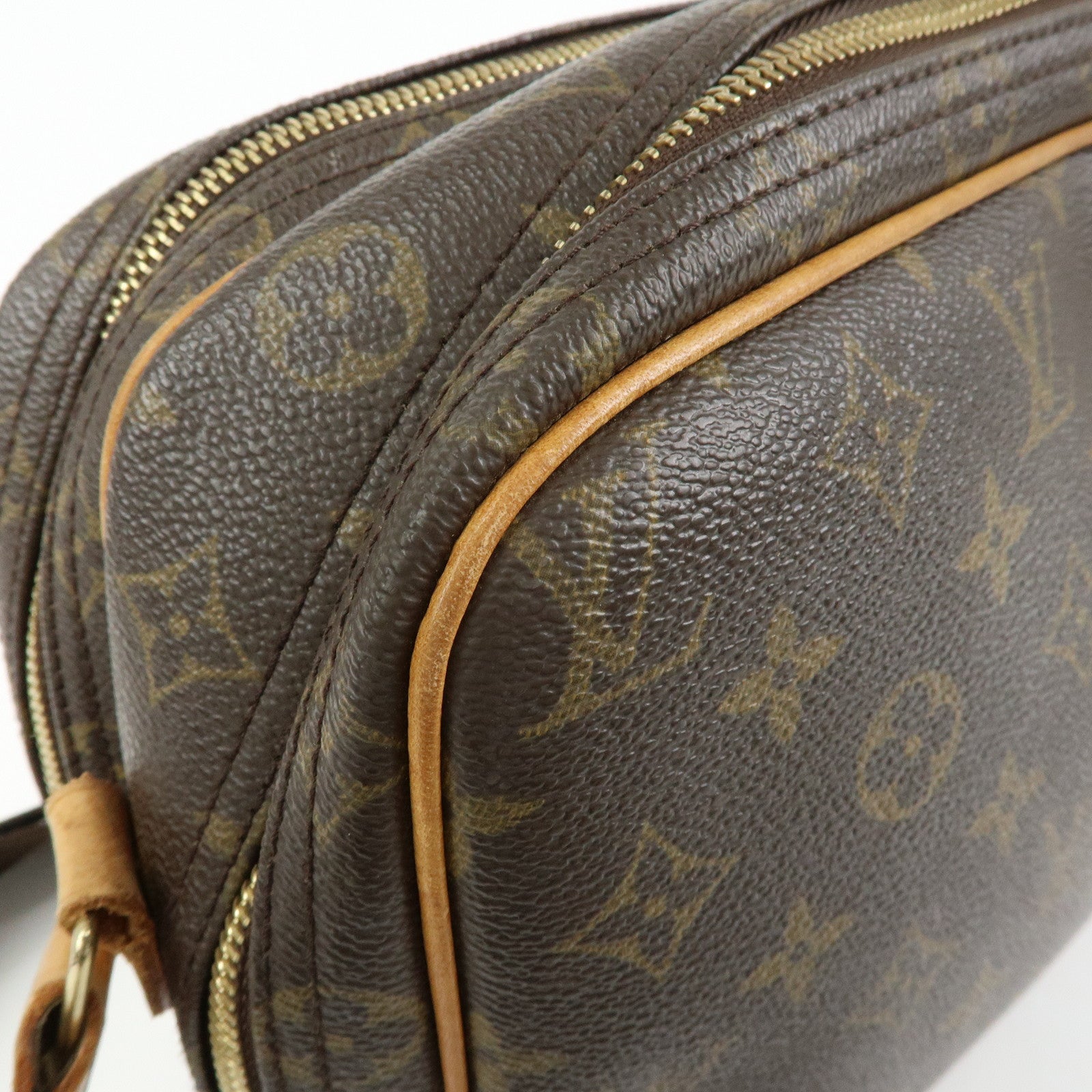 Louis Vuitton Monogram Reporter PM Shoulder Crossbody Bag M45254
