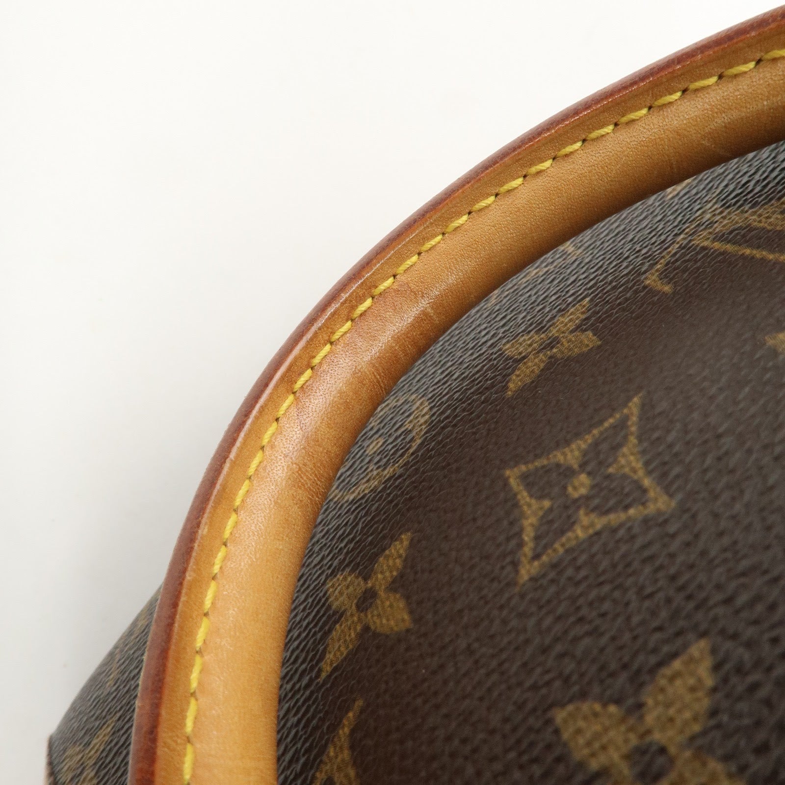 Louis Vuitton Monogram Ellipse PM Hand Bag Brown M51127 Used