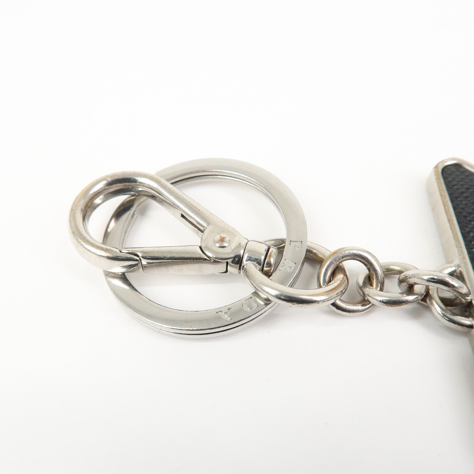 PRADA Saffiano Leather Metal Set of Key Chain 1TL126/2PP080