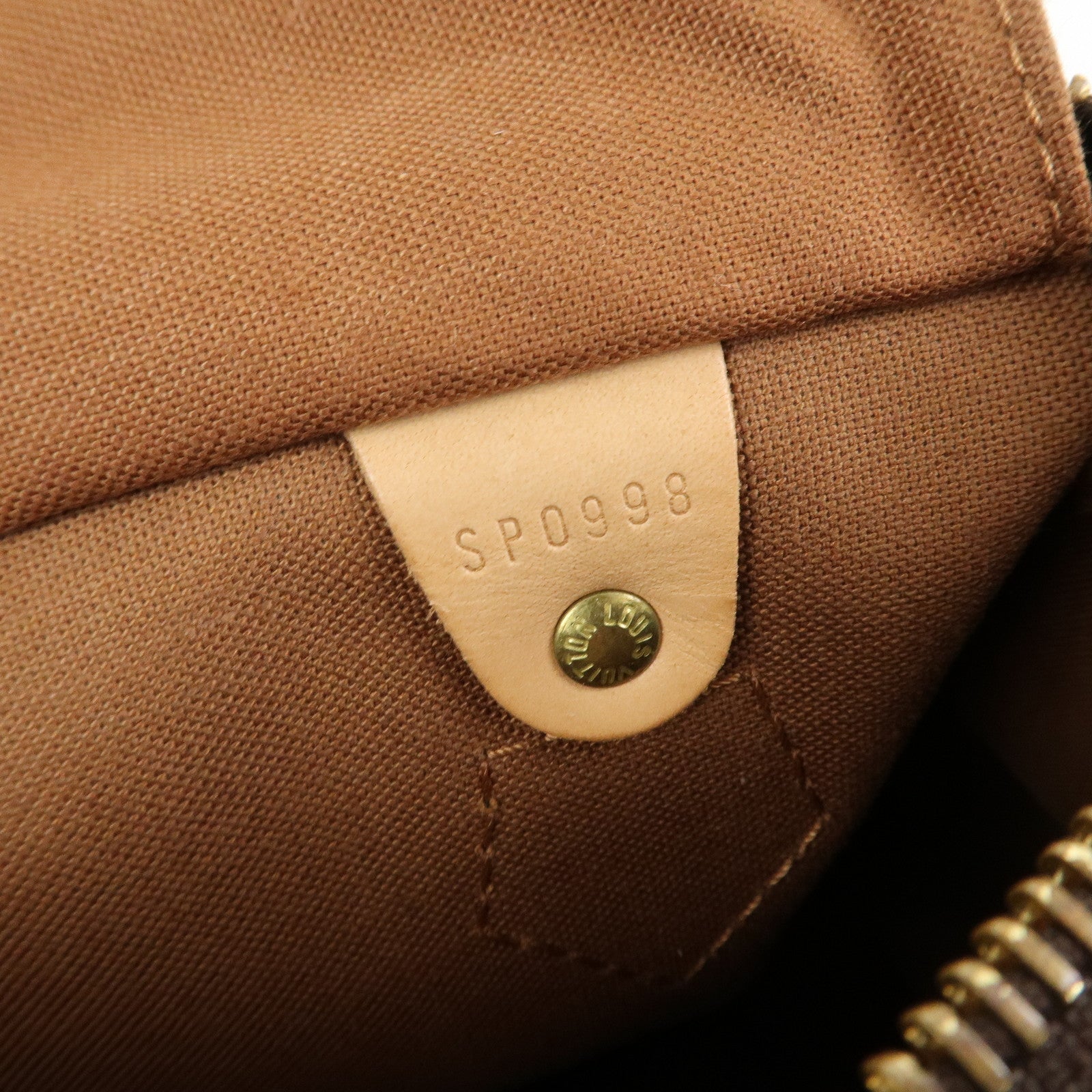 Louis Vuitton Monogram Speedy 25 Boston Bag Hand Bag Brown M41528