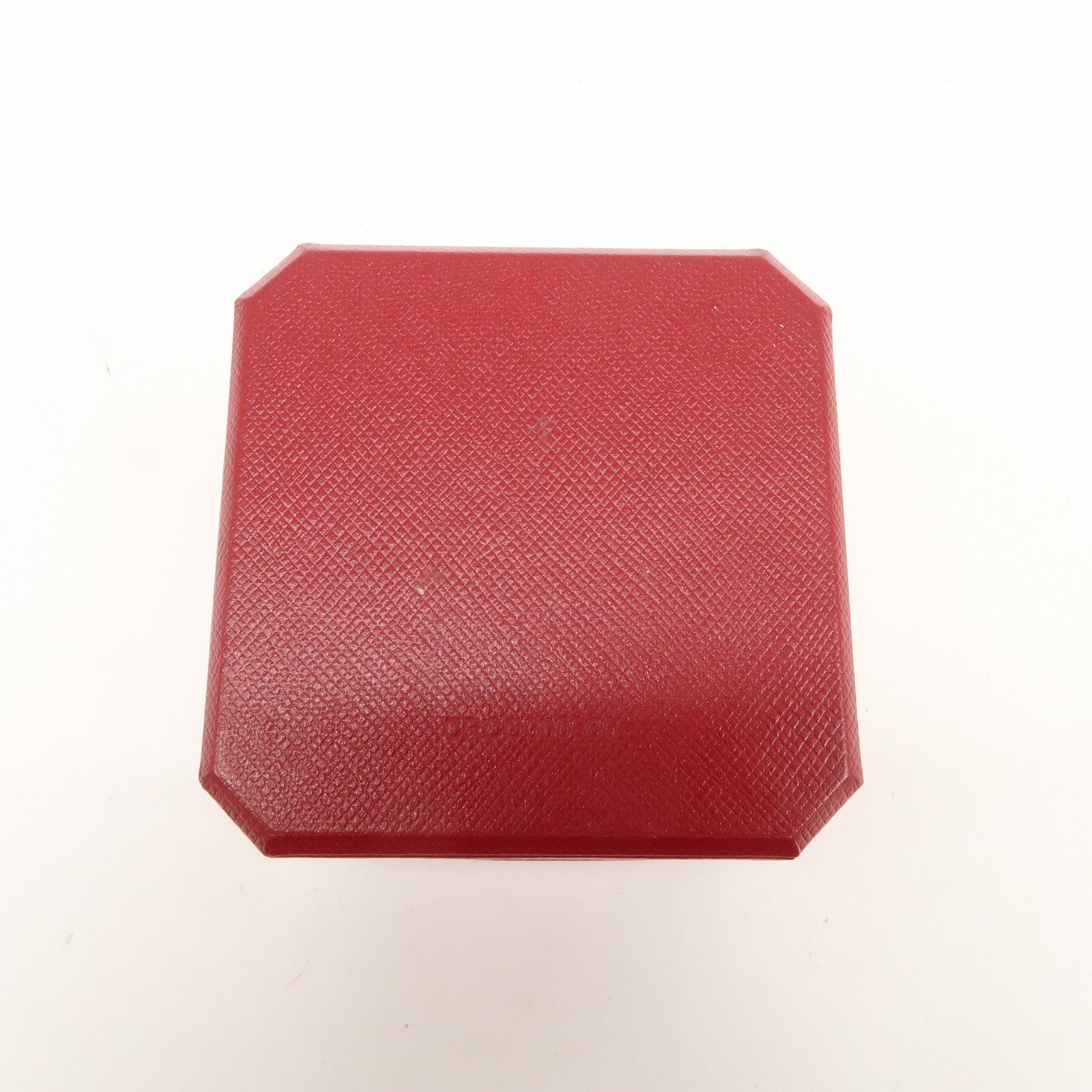 Cartier Set of 5 Jewelry Boxes Ring Boxes Red Gold