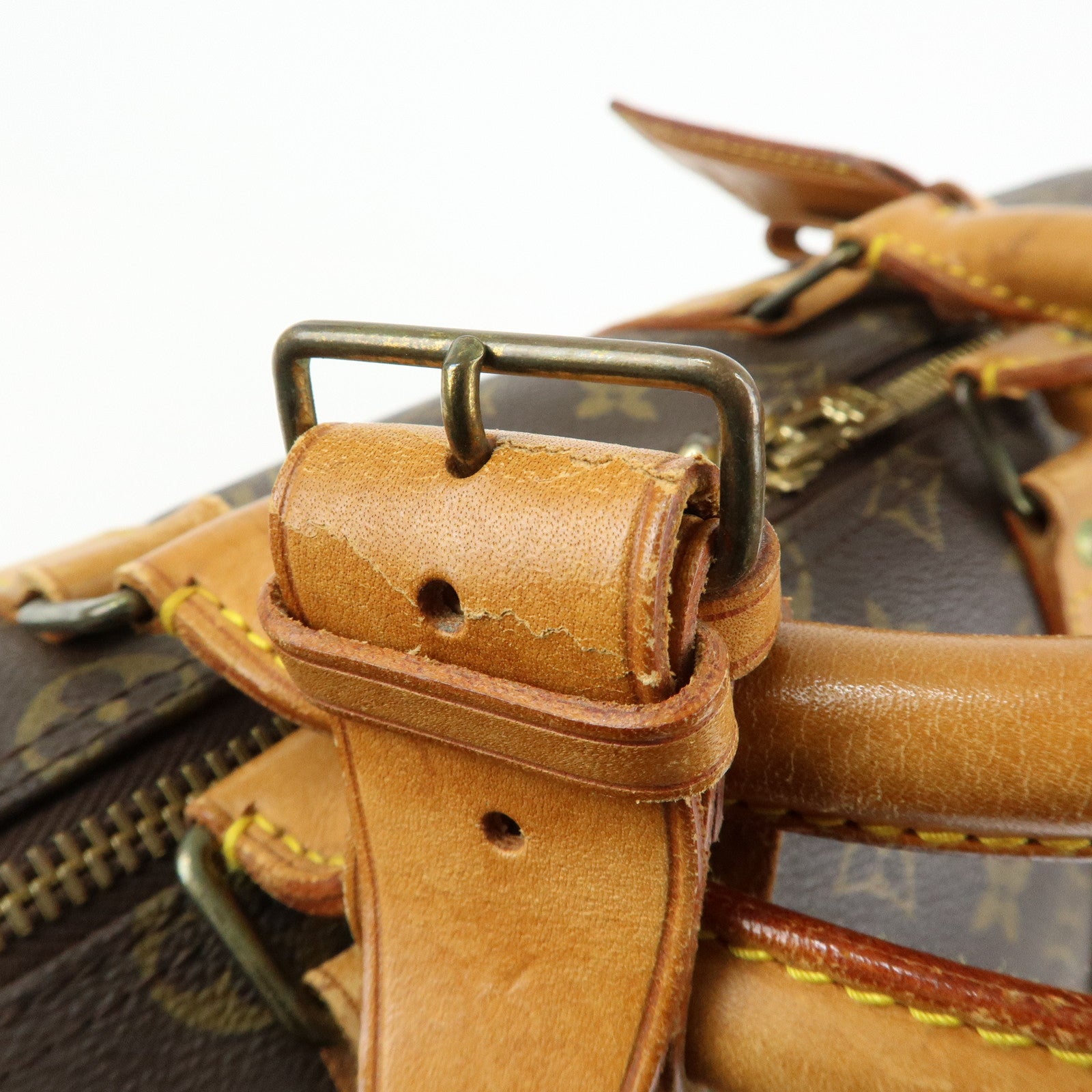 Louis Vuitton Monogram Keep All Bandouliere 50 Boston Bag M41416