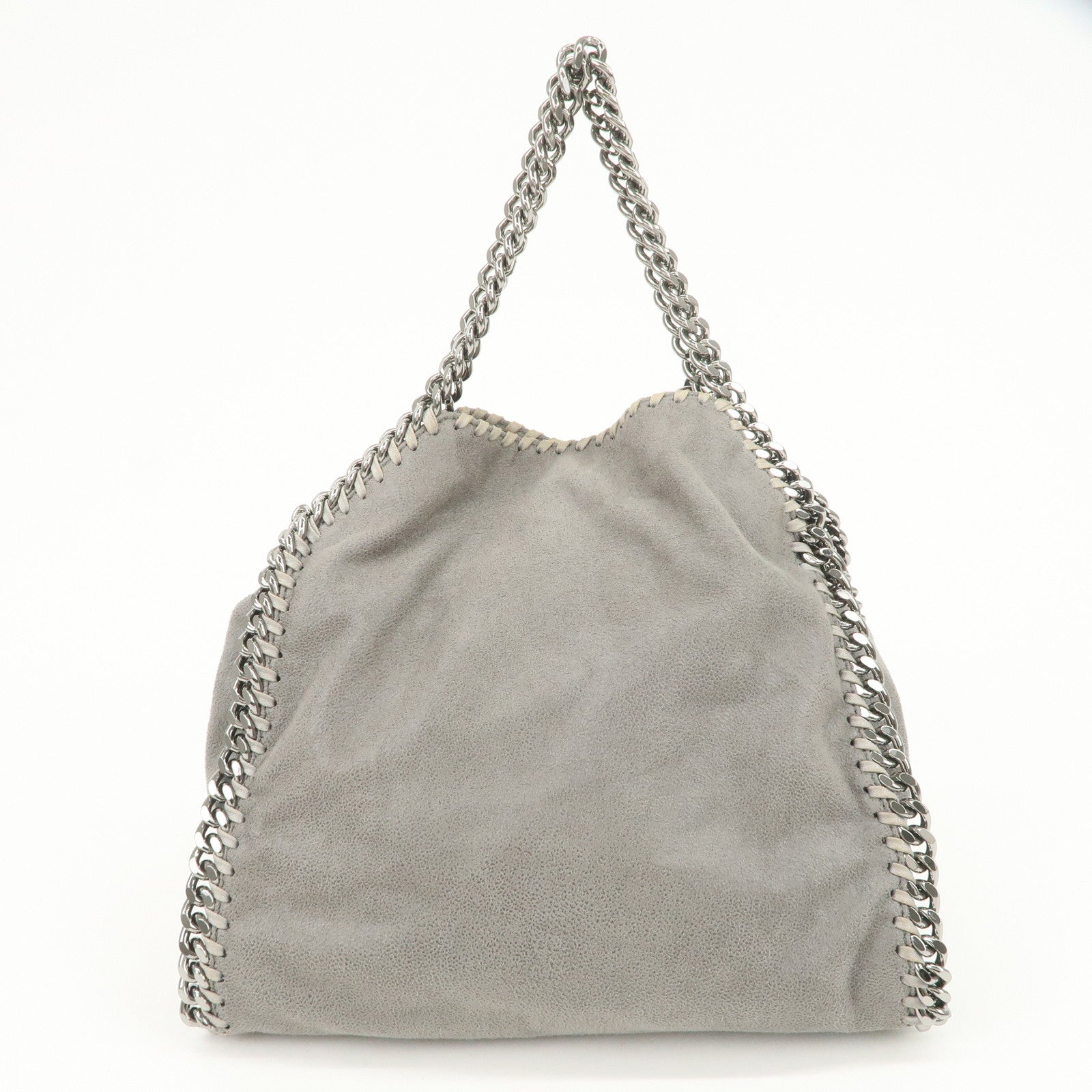 STELLA MCCARTNEY Polyester Falabella 2Way Shoulder Bag Gray