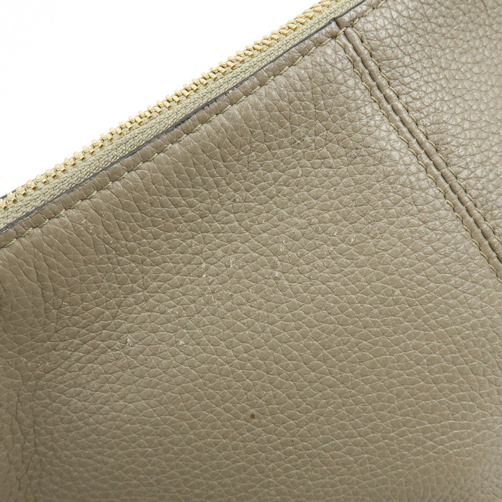 Chloe See By Chloe Leather Suede 2Way Bag Shoulder Bag Beige