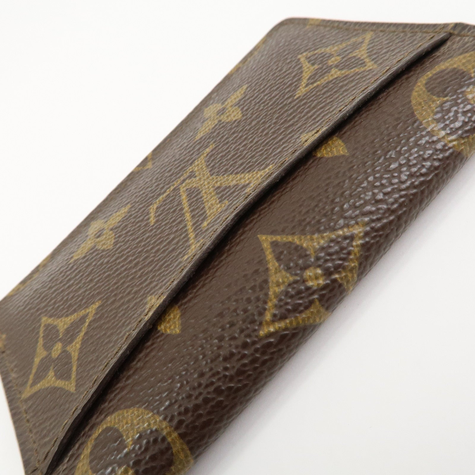 Louis Vuitton Monogram Pochette Carte De Visite Card Case M56362
