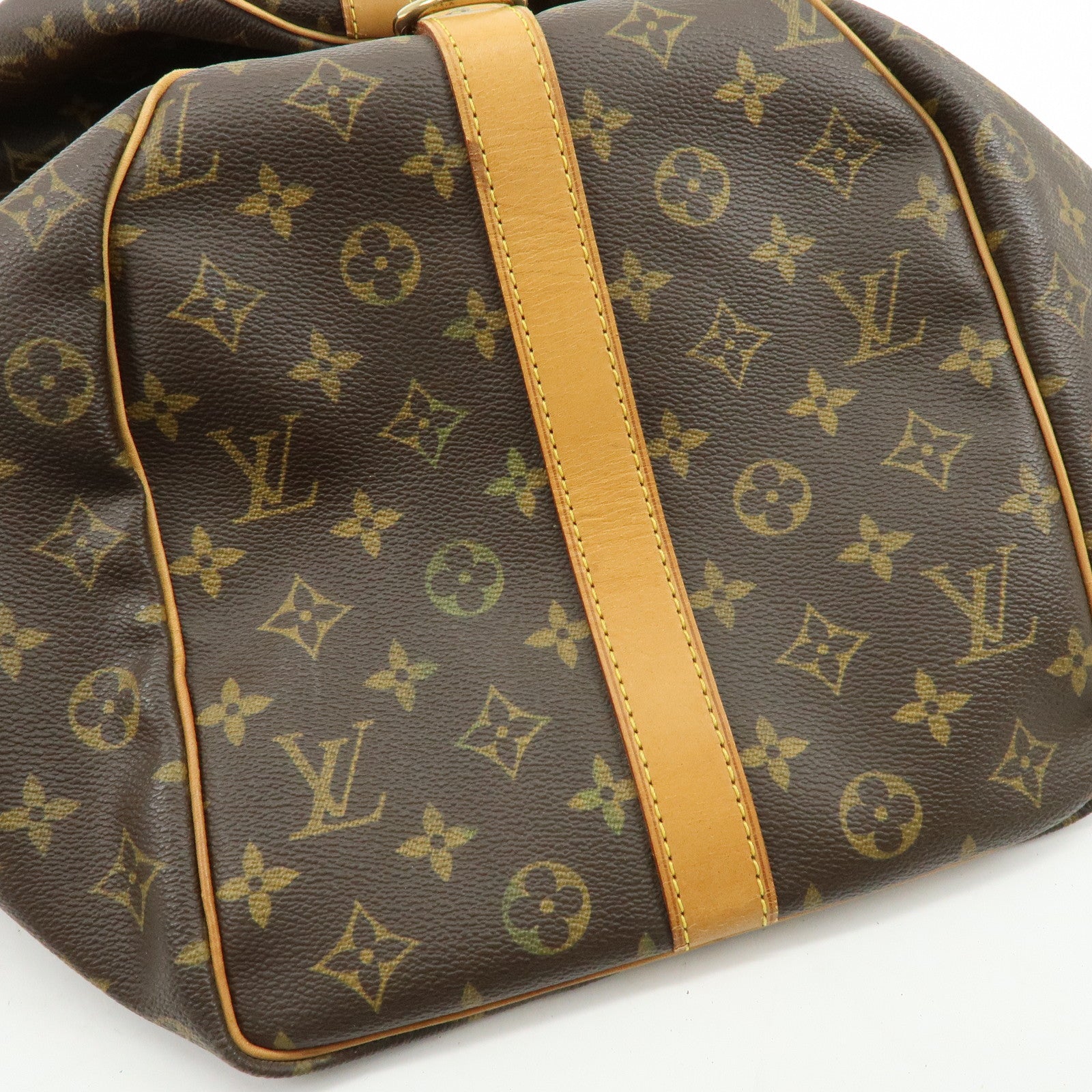 Louis Vuitton Monogram Keep All Bandouliere 50 Boston Bag M41416