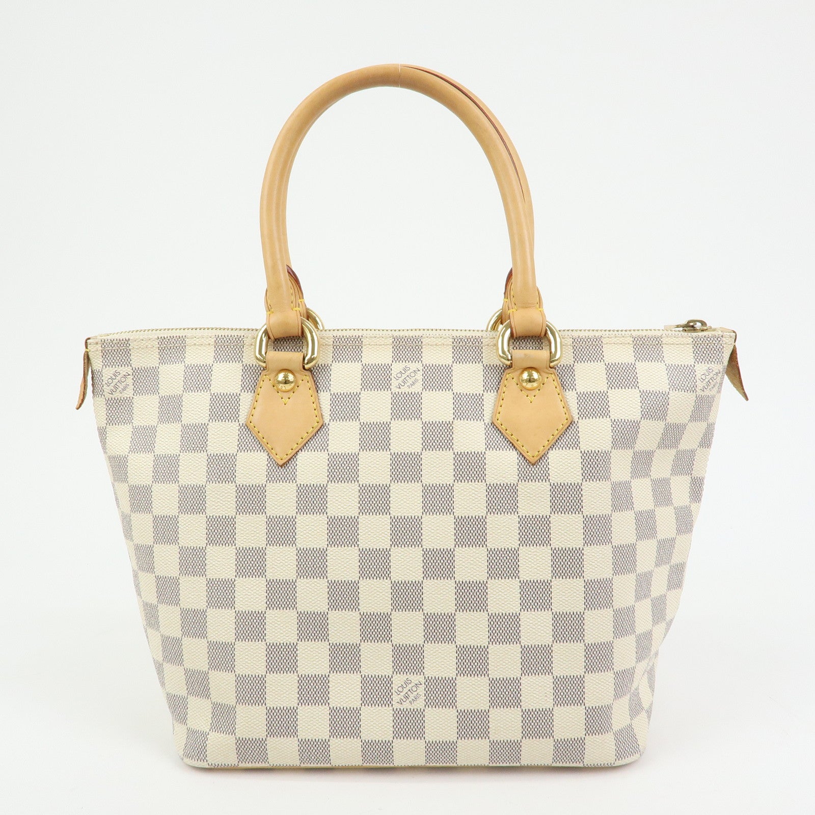 Louis Vuitton Damier Azur Saleya PM Tote Bag Hand Bag N51186