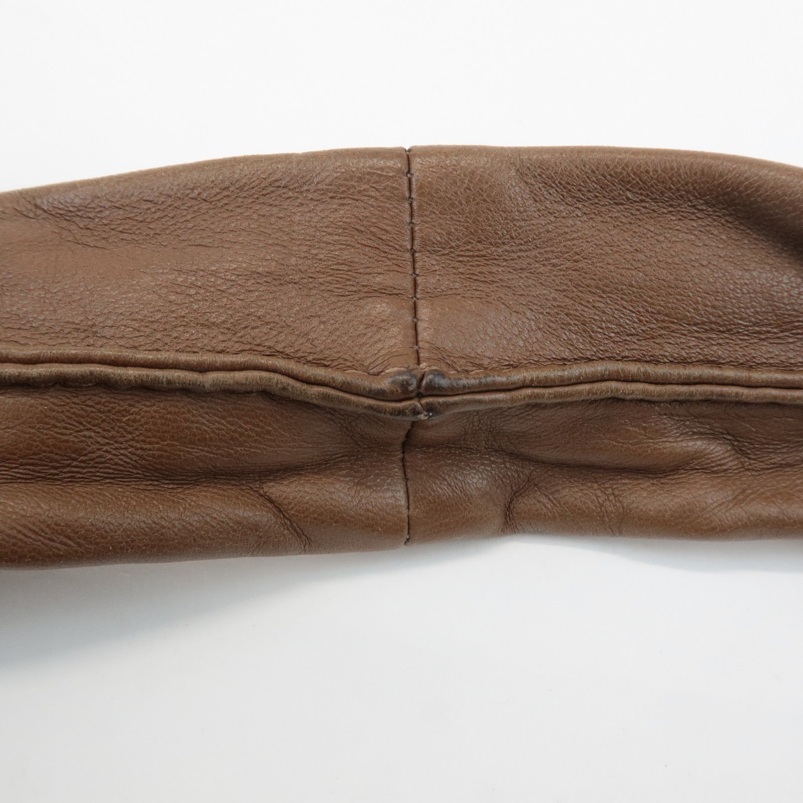 BOTTEGA VENETA Hobo Intrecciato Leather Shoulder Bag Brown 115653 Used