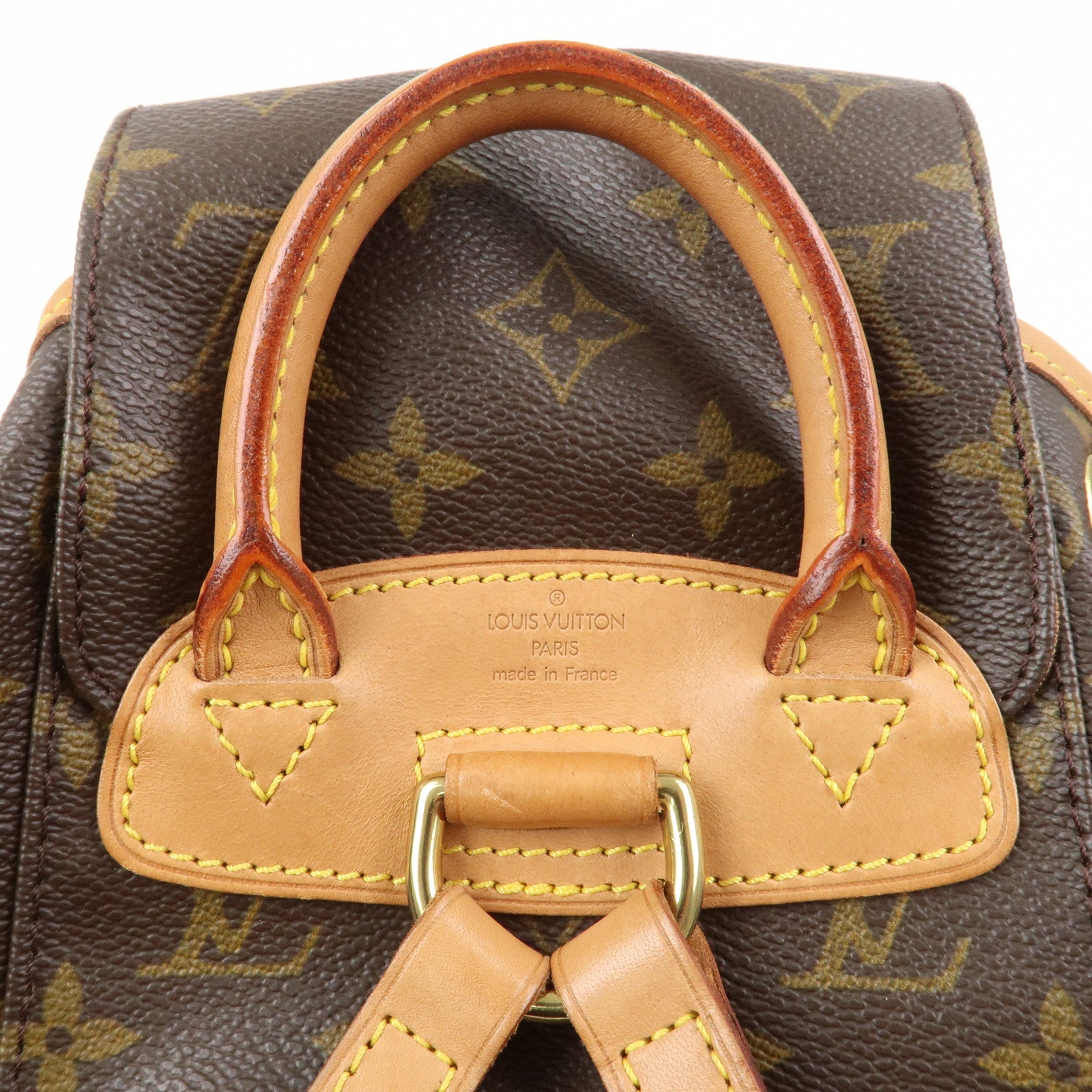 Louis Vuitton Monogram Canvas Mini Montsouris Backpack Brown M51137