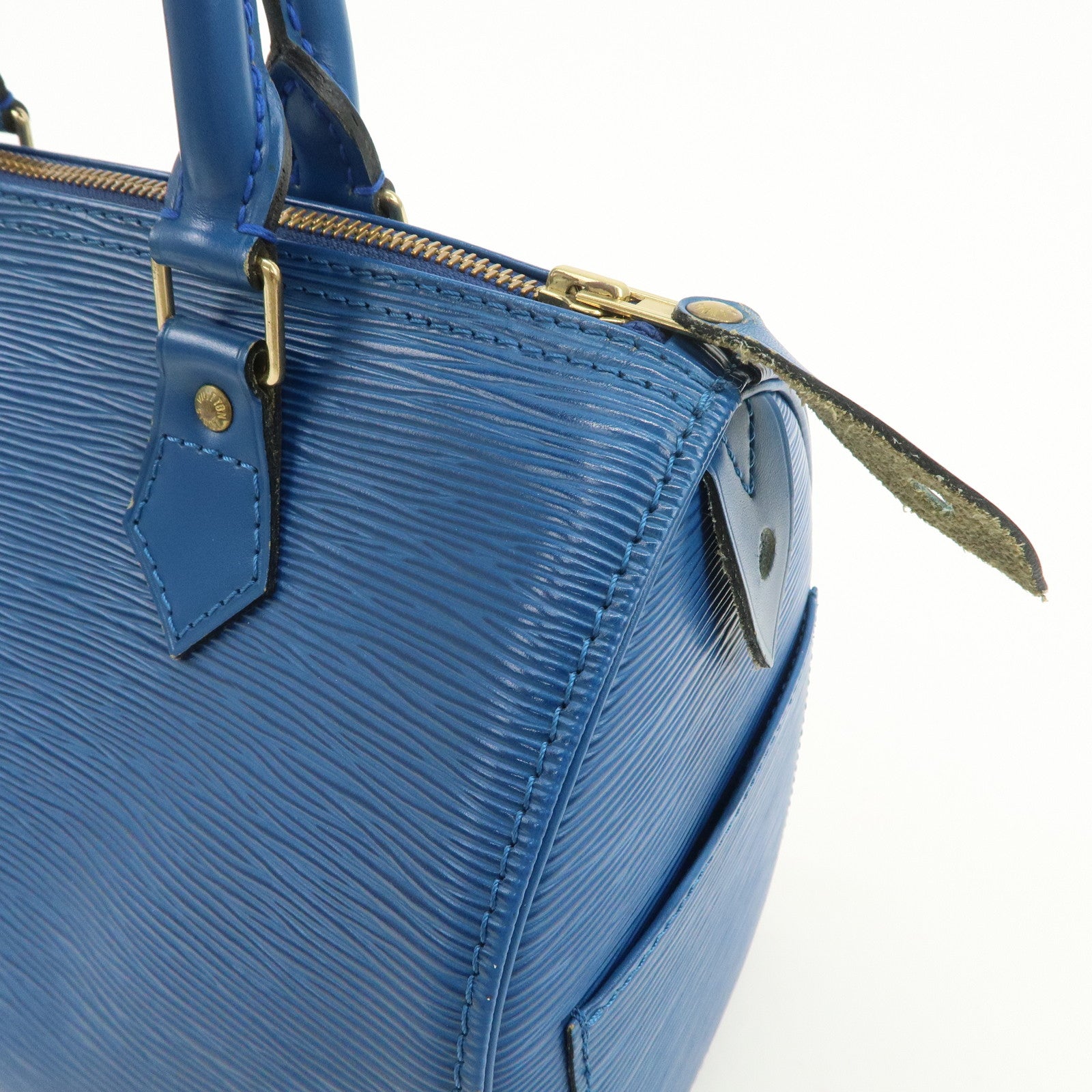 Louis Vuitton Epi Epi leather スピーディ25 Style Toledo Blue M43015