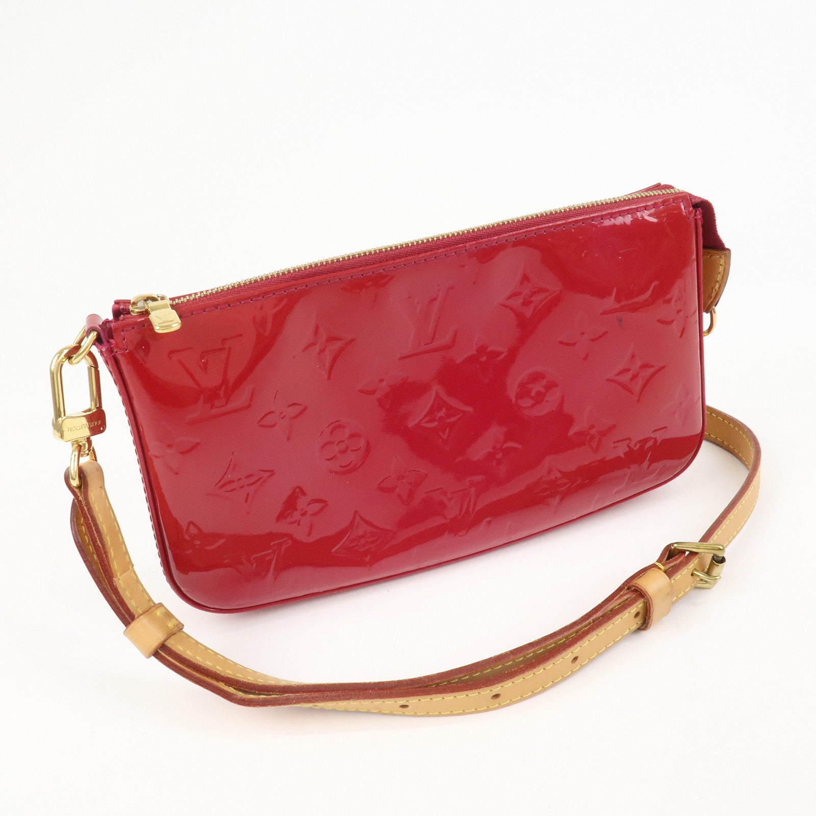 Louis Vuitton Monogram Vernis Pochette Accessoires Pouch M91574