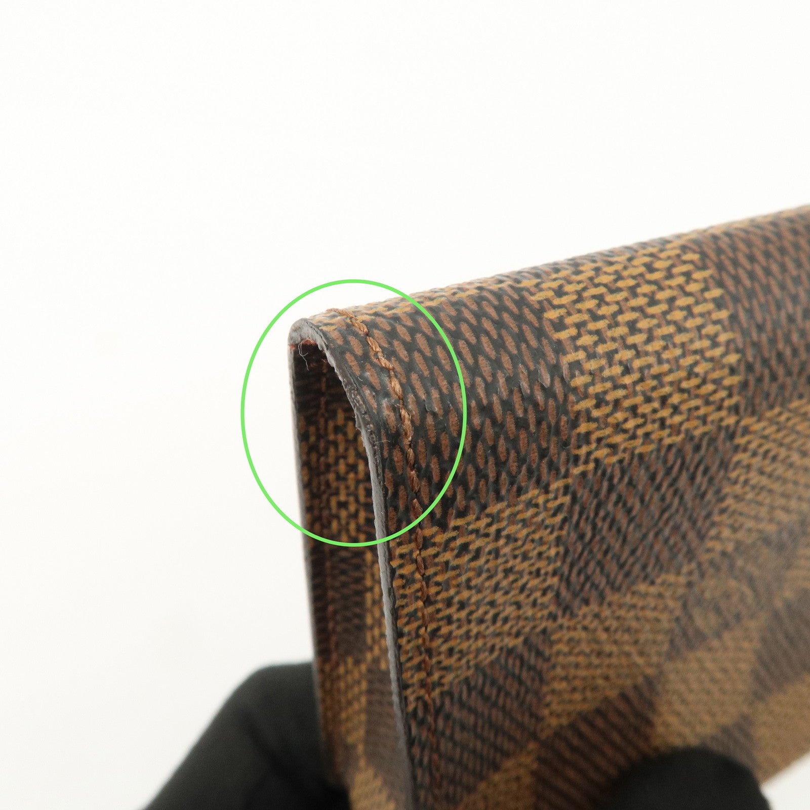 Louis Vuitton Damier etui a lunettes simple Glasses Case N62964