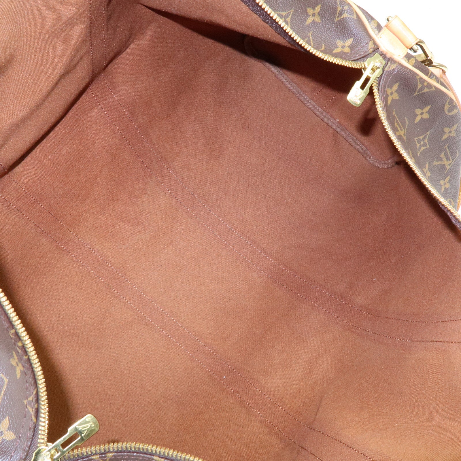 Louis Vuitton Monogram Keep All Bandouliere 55 Boston Bag M41414