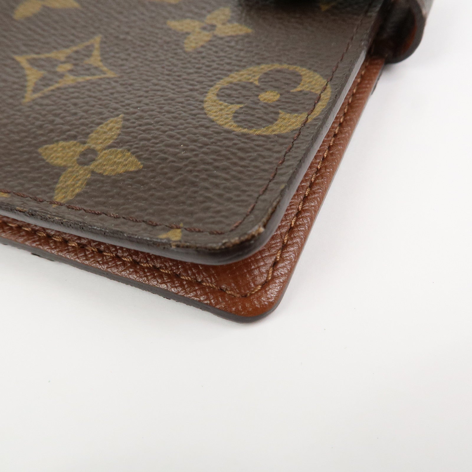 Louis Vuitton Monogram Canvas Agenda PM Planner Cover Brown R20005