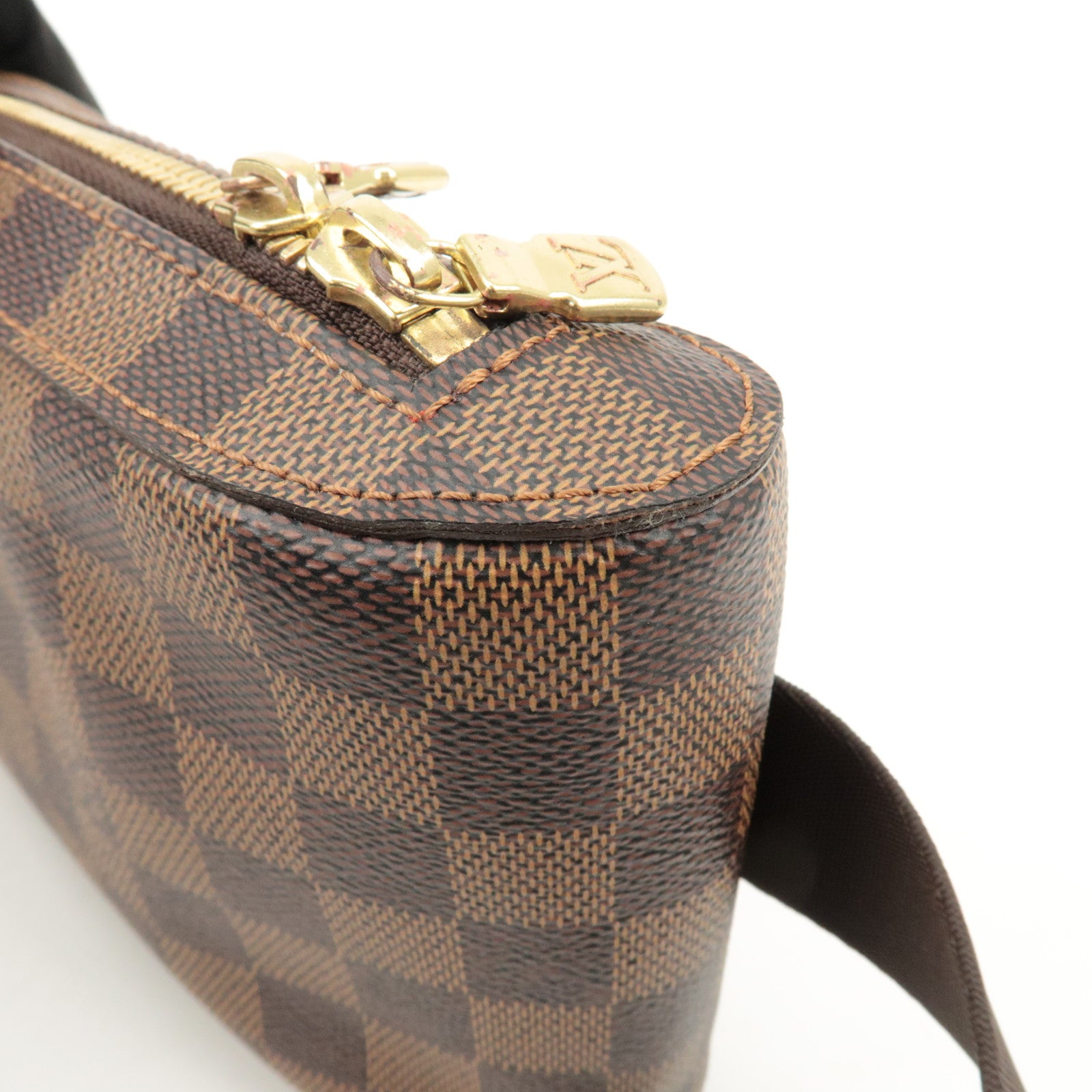 Louis Vuitton Damier Ebene Geronimos Crossbody Bag Waist Bag N51994 Used