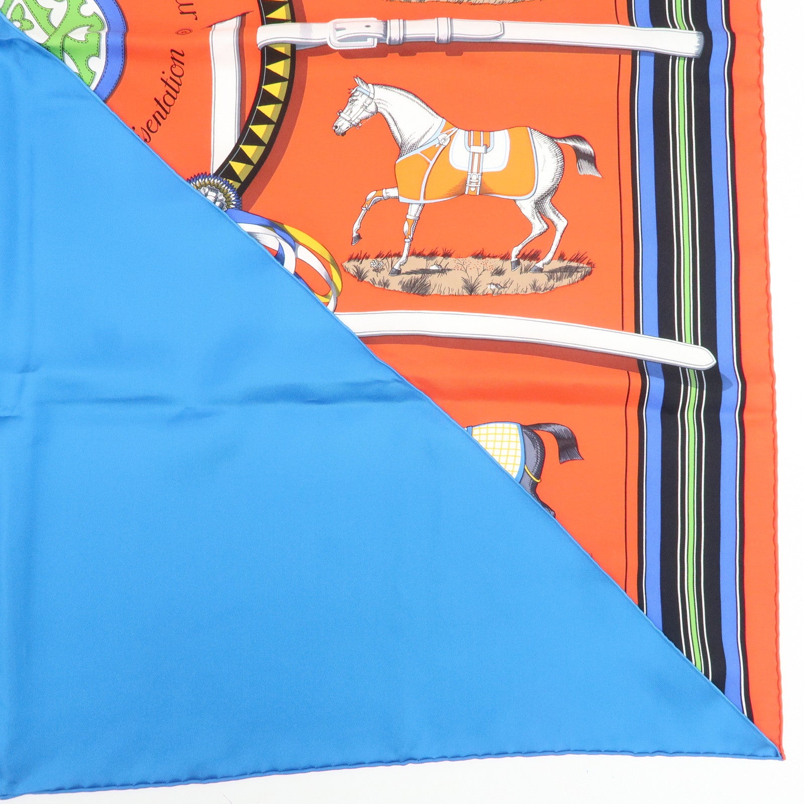 HERMES Carre 90 Silk 100% Couvertures et Tenues de Jour Scarf Red