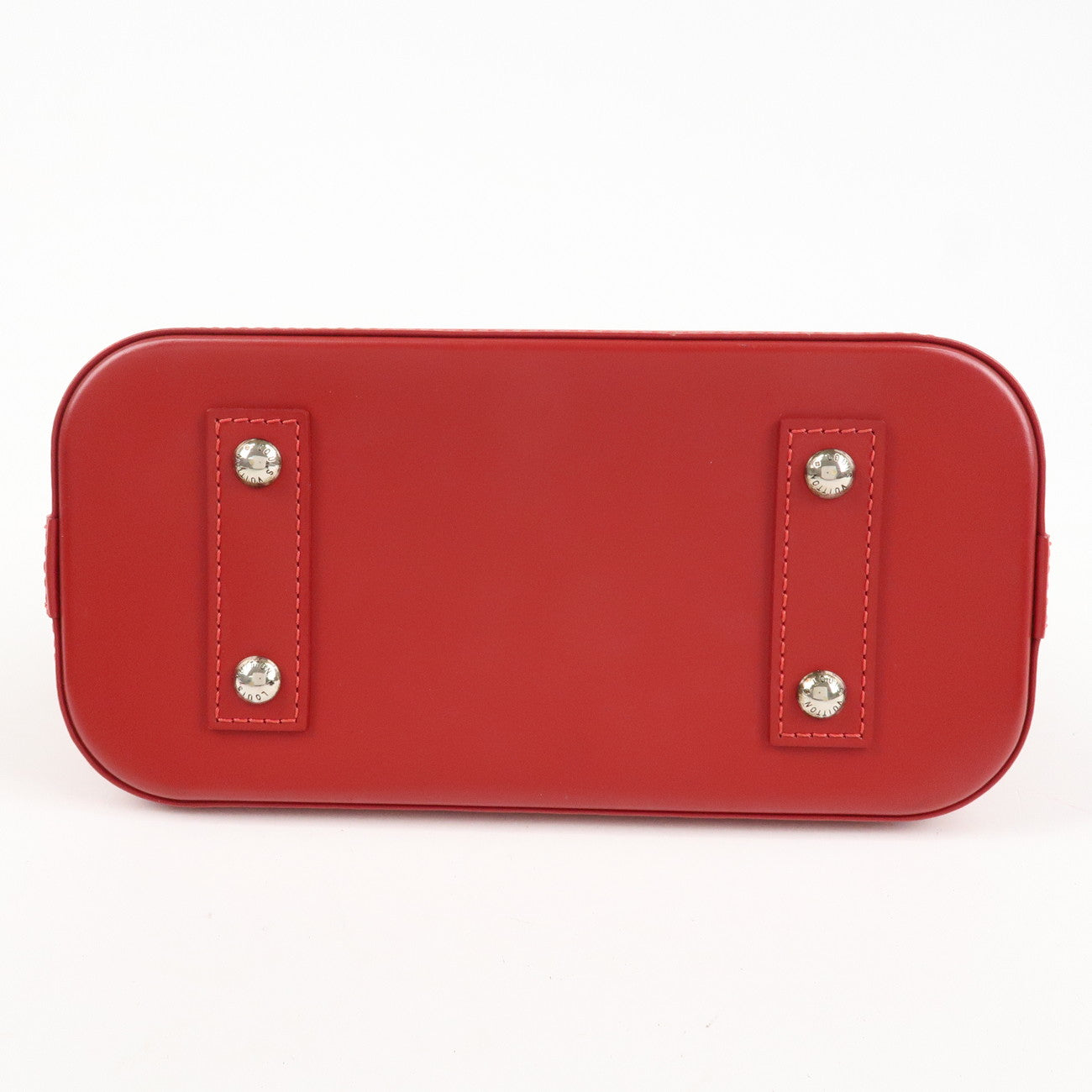 Louis Vuitton Epi Alma BB 2Way Hand Shoulder Bag Carmine M40850 Used
