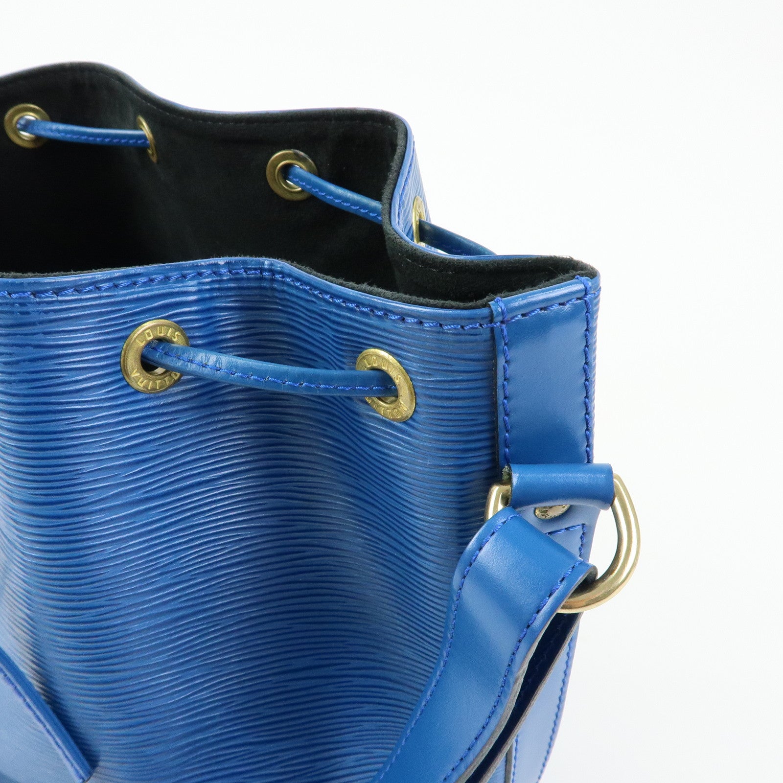 Louis Vuitton Epi Petit Noe Shoulder Hand Bag Toledo Blue M44105