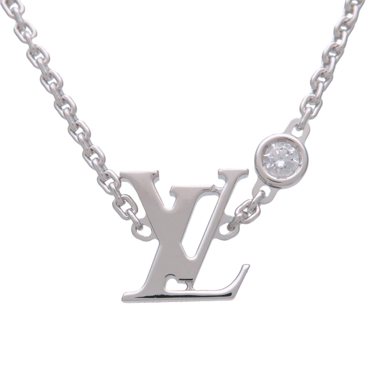 Louis Vuitton Pandantiff Idylle Blossom 1P Diamond Necklace Q93653