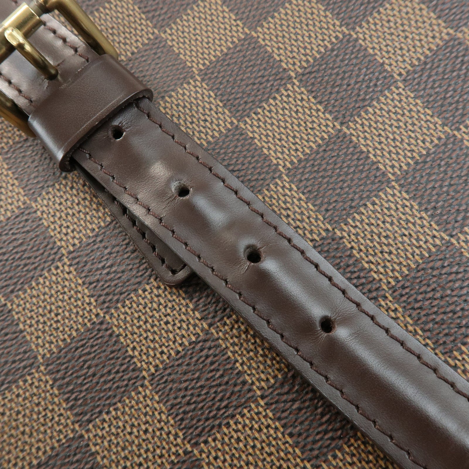 Louis Vuitton Damier Ebene Chelsea Canvas Shoulder Bag N51119