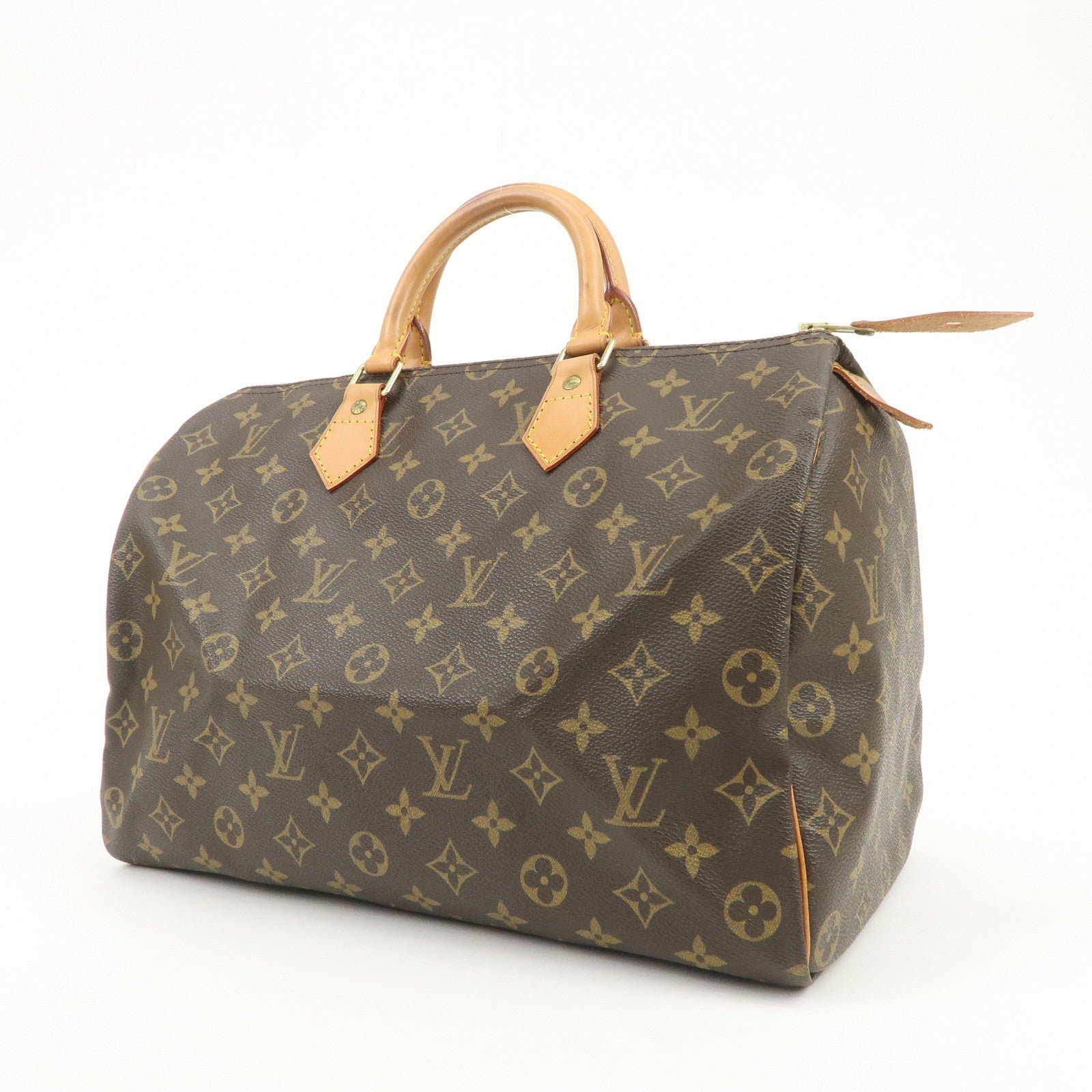 Louis Vuitton Monogram Speedy 35 Boston Bag Hand Bag M41524