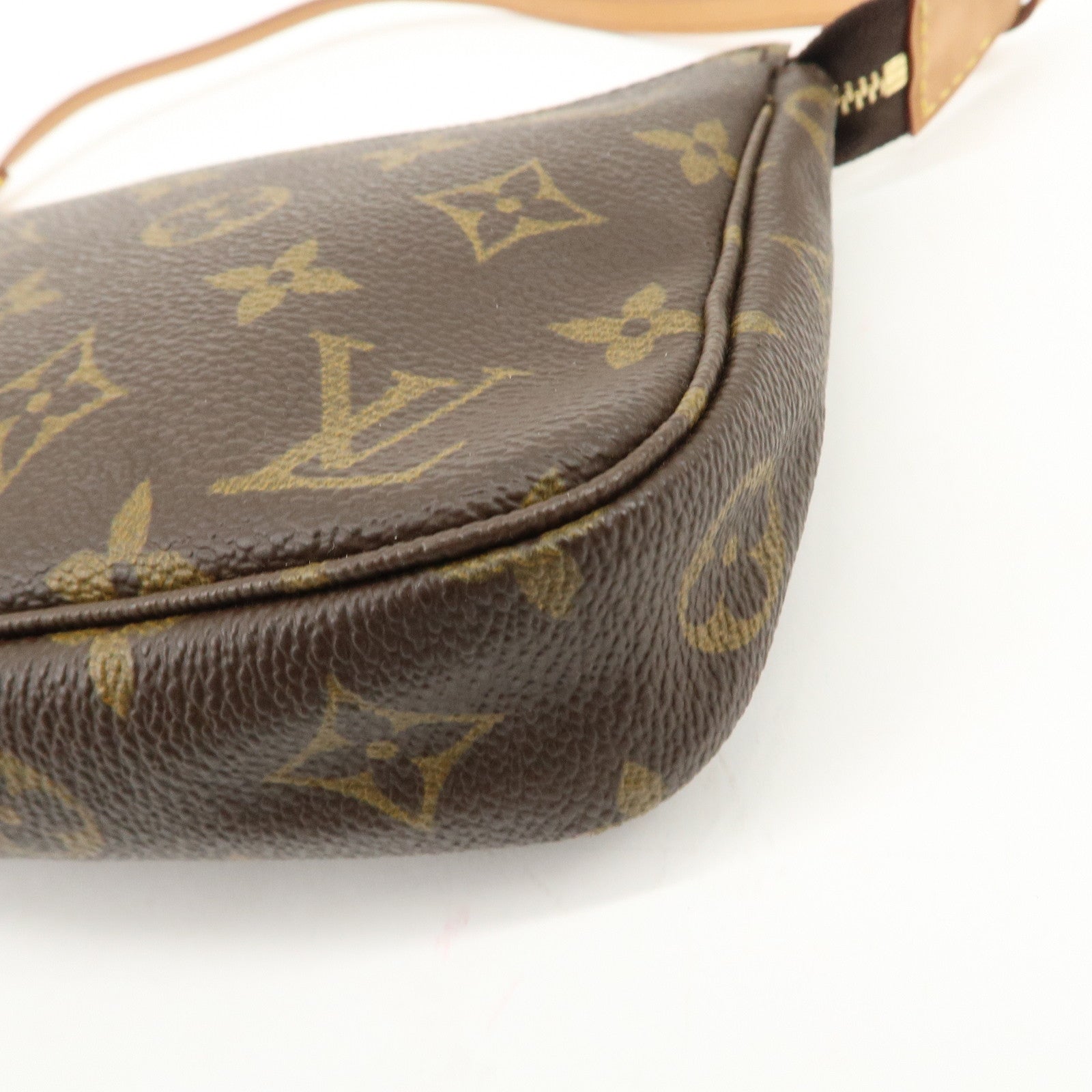 Louis Vuitton Monogram Pochette Accessoires Hand Bag Brown M51980